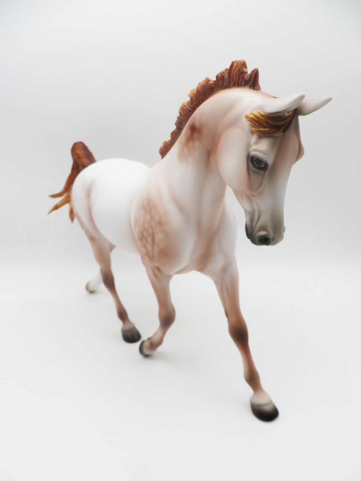 SAMPLE Red Tag Run Dapple Mulberry Grey Palouse By Ashley Palmer