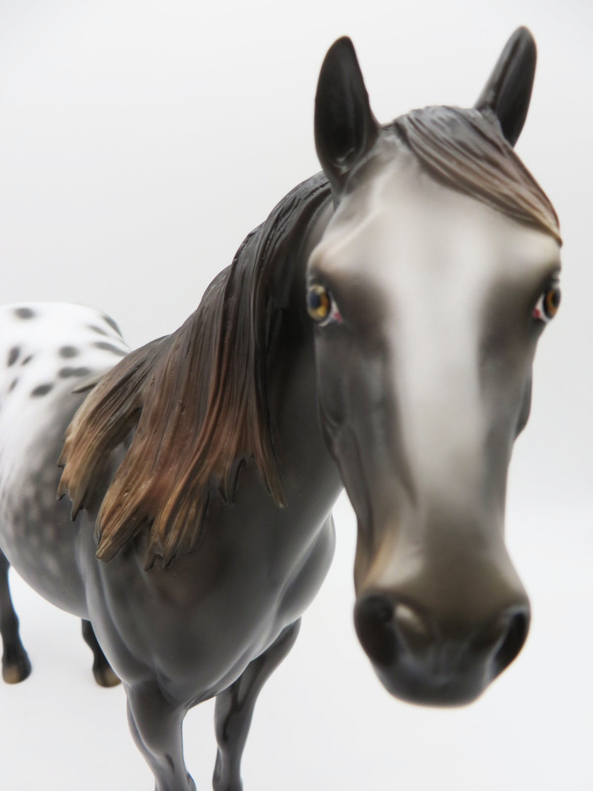 Sauin - OOAK - BEST OFFER - Custom Appaloosa Ideal Stock Horse Painted By Jess Hamill - MM22