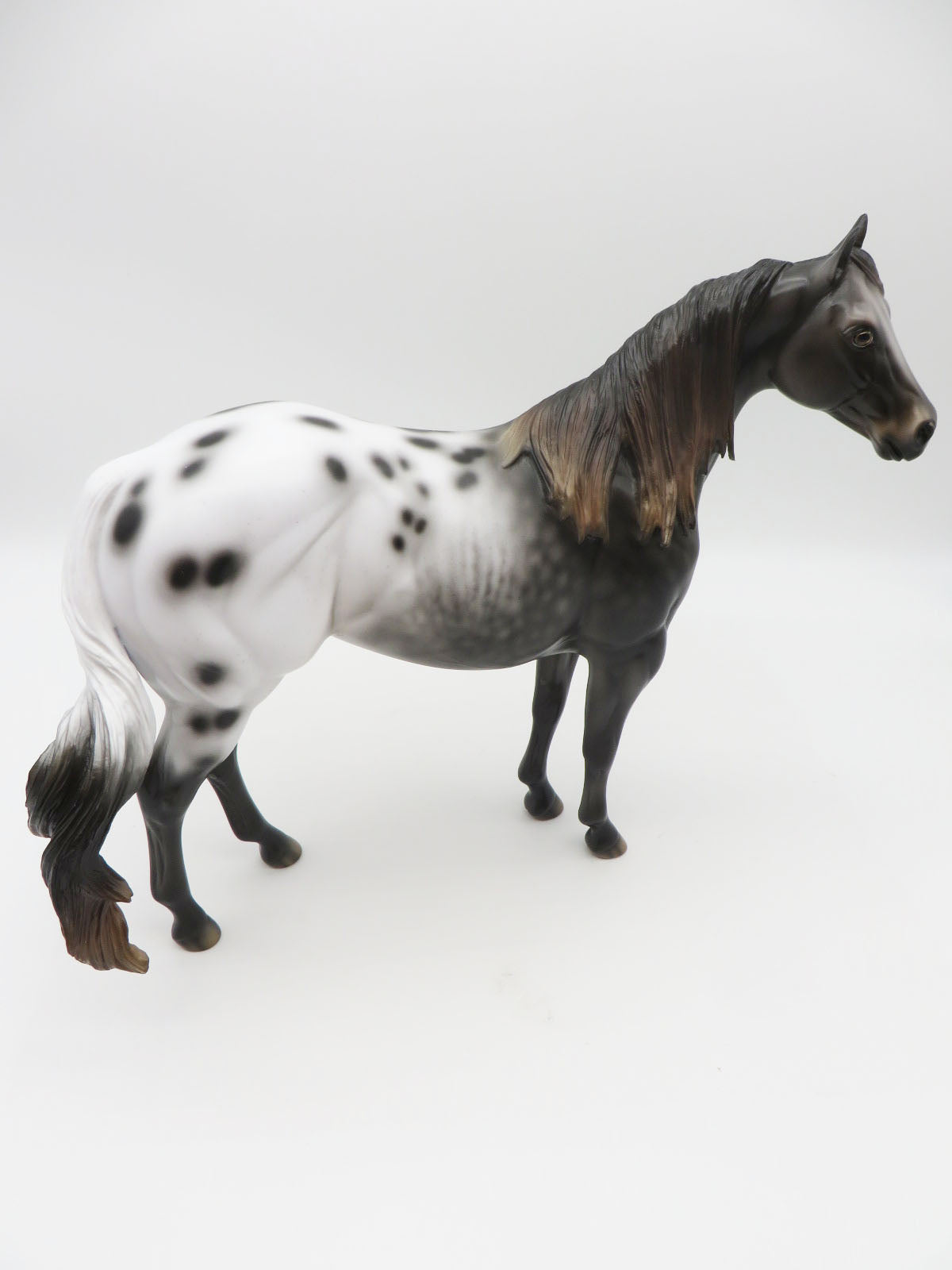 Sauin - OOAK - BEST OFFER - Custom Appaloosa Ideal Stock Horse Painted By Jess Hamill - MM22