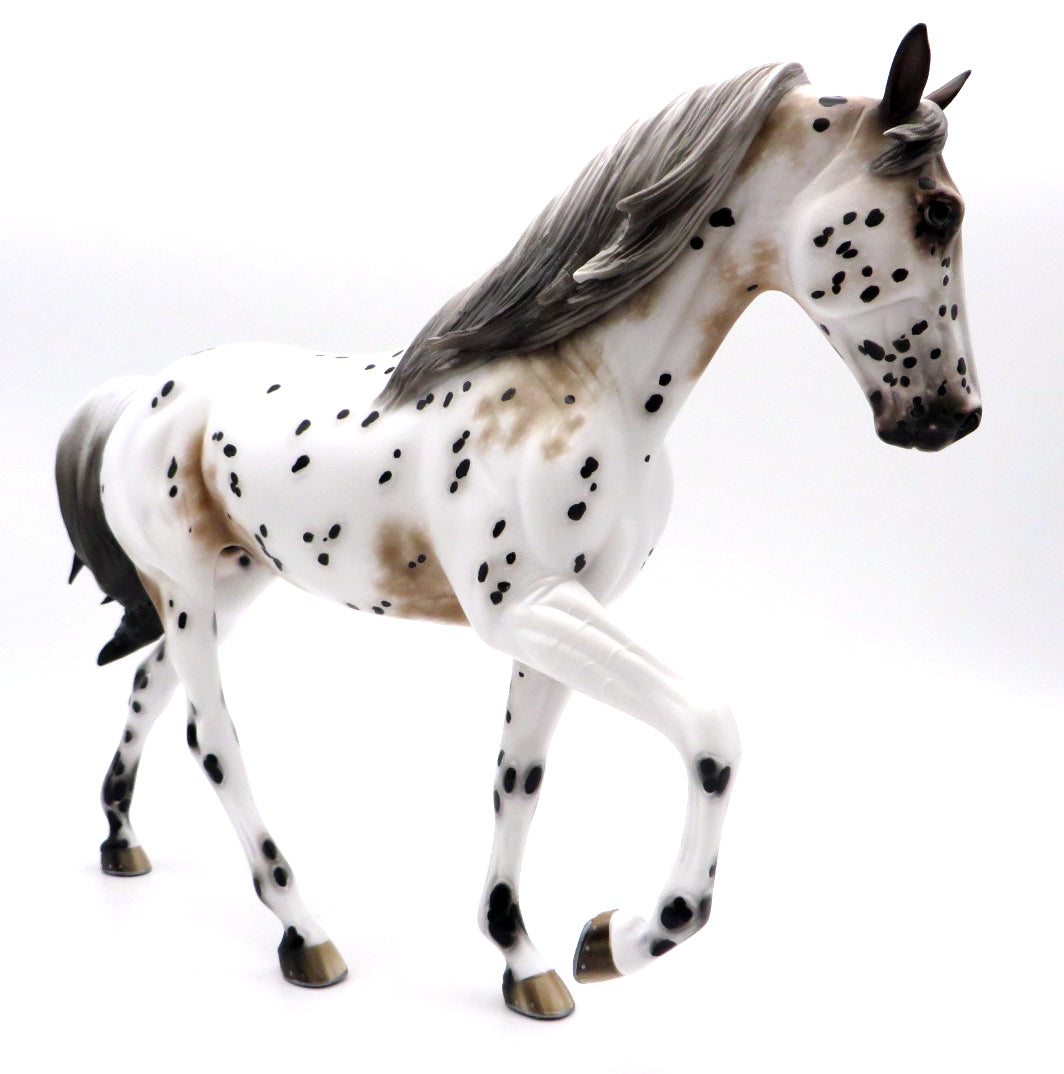 Soul Man-OOAK Appaloosa TWH Painted by Sheryl Leisure 10/25/21