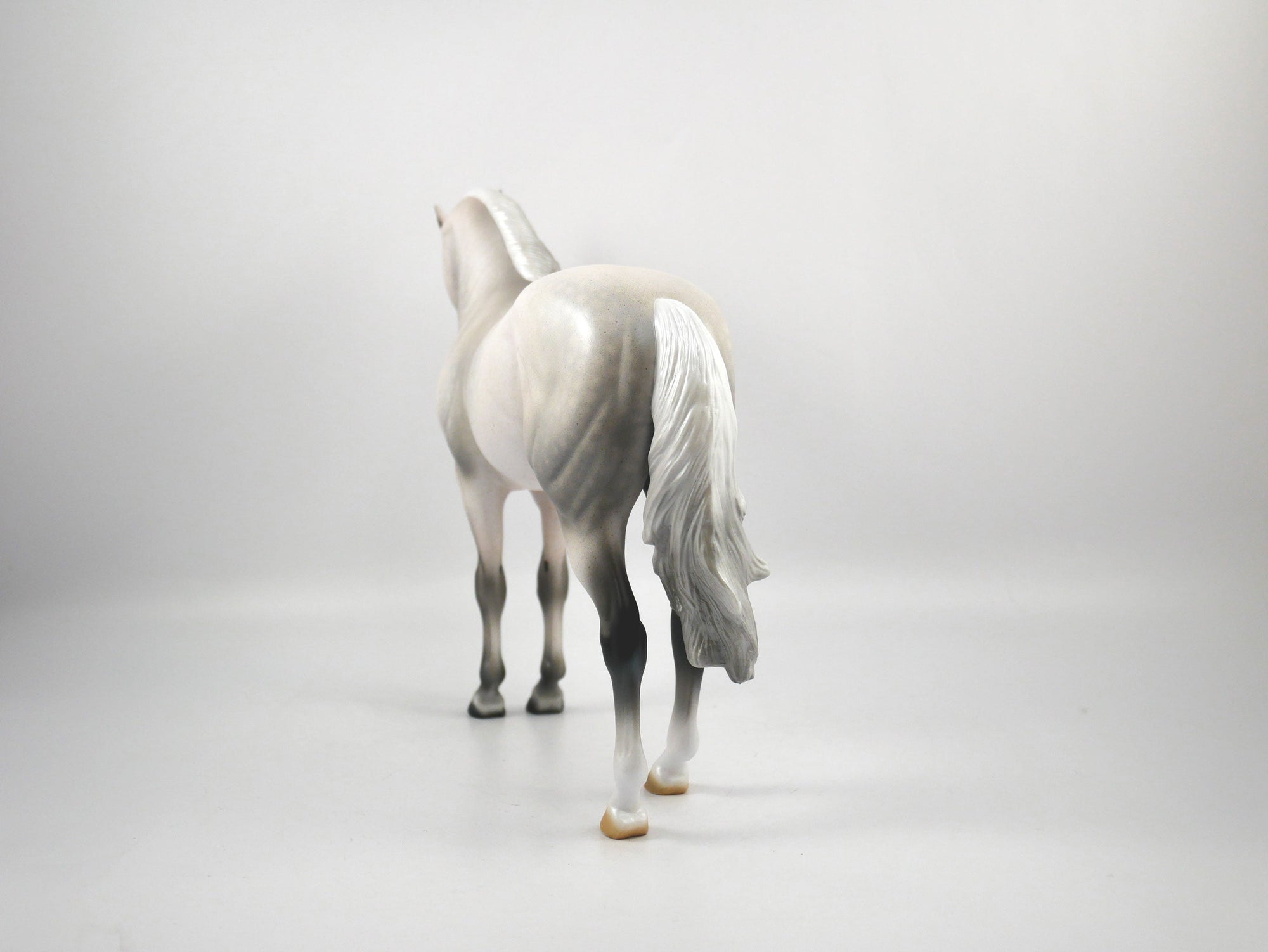 Stadium-OOAK Fleabit Andalusian Painted by Audrey Dixon SB21