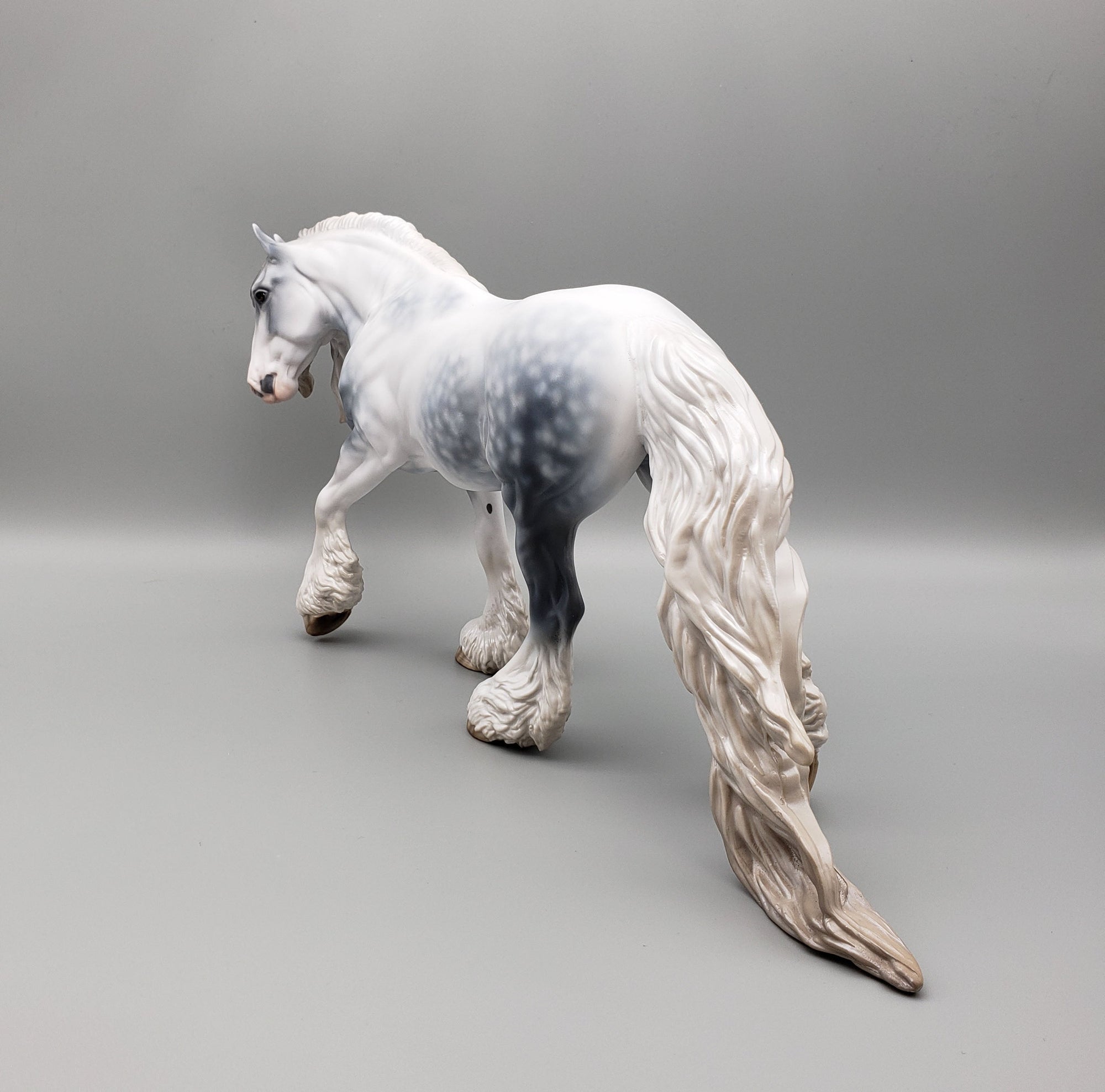 Storm On The Horizon OOAK Dappled Grey Pinto Irish Cob By Jess Hamill Best Offers 6/12/23