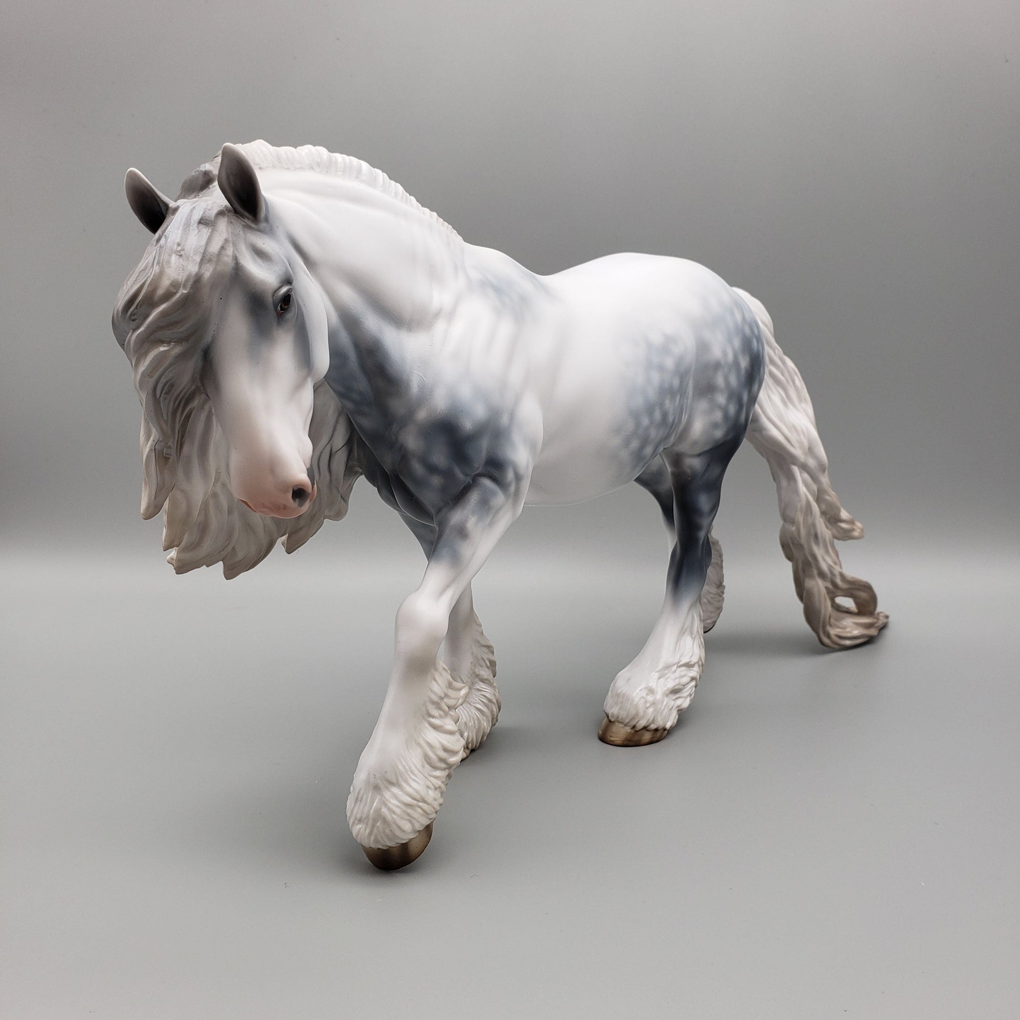 Storm On The Horizon OOAK Dappled Grey Pinto Irish Cob By Jess Hamill Best Offers 6/12/23