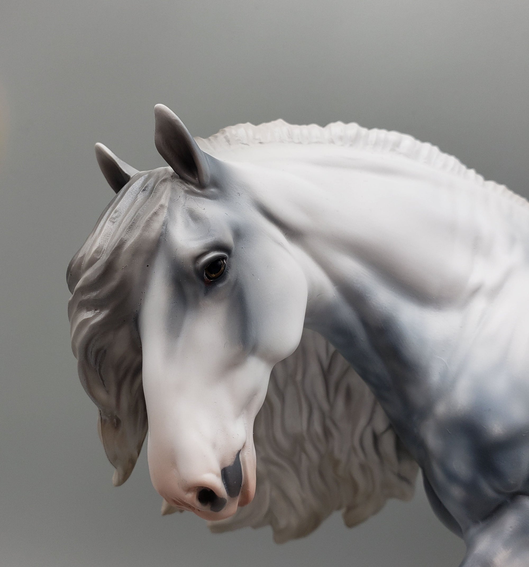 Storm On The Horizon OOAK Dappled Grey Pinto Irish Cob By Jess Hamill Best Offers 6/12/23