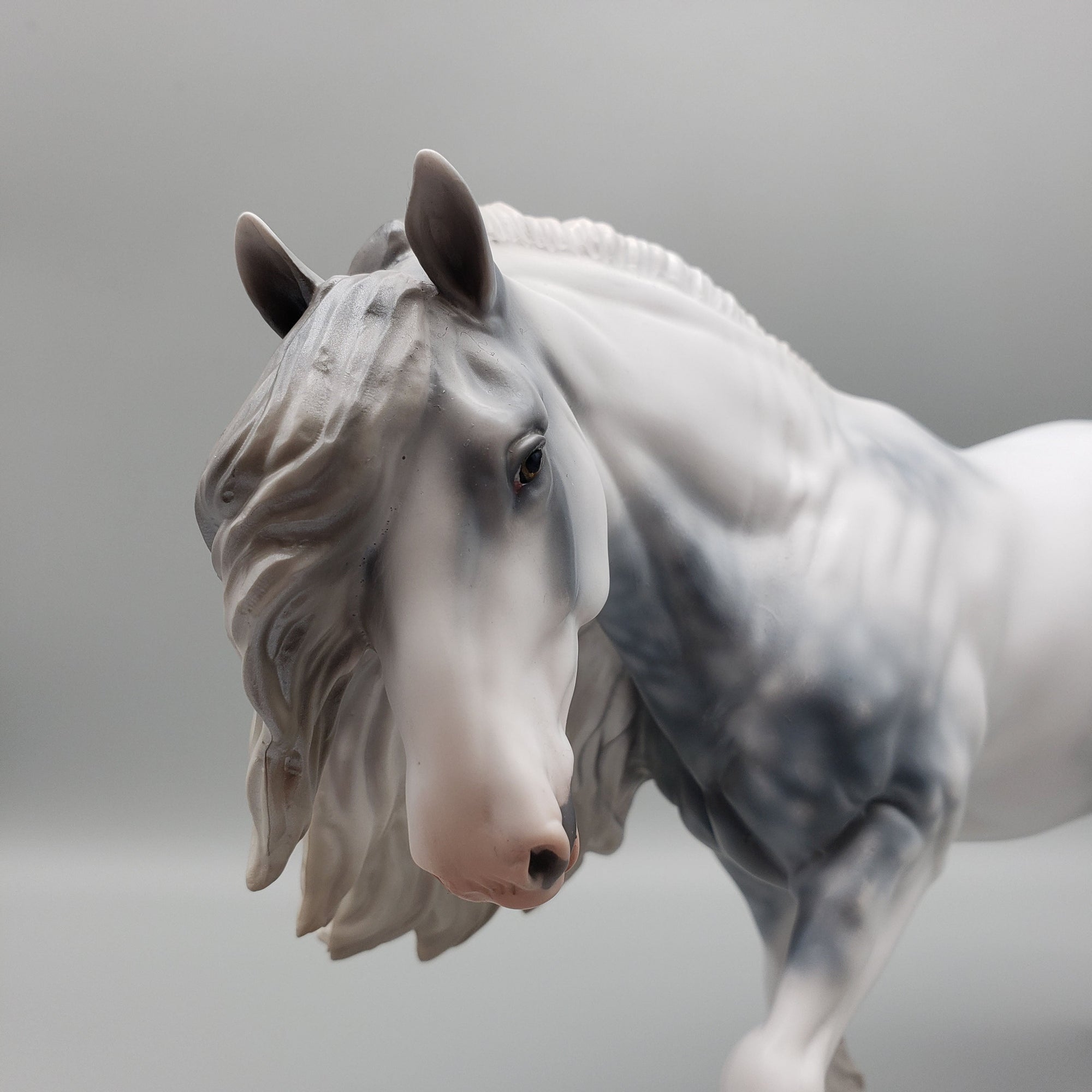 Storm On The Horizon OOAK Dappled Grey Pinto Irish Cob By Jess Hamill Best Offers 6/12/23