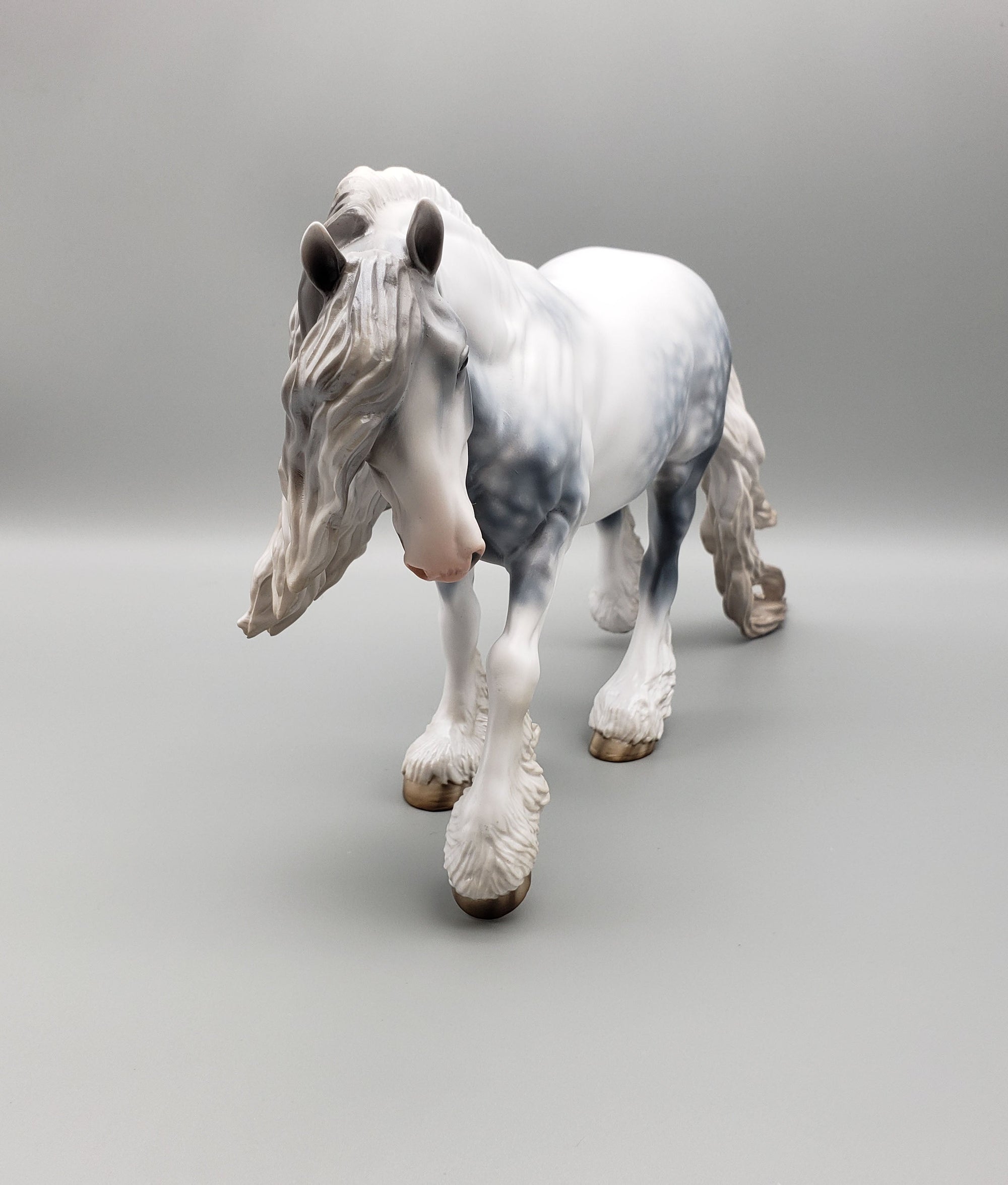 Storm On The Horizon OOAK Dappled Grey Pinto Irish Cob By Jess Hamill Best Offers 6/12/23