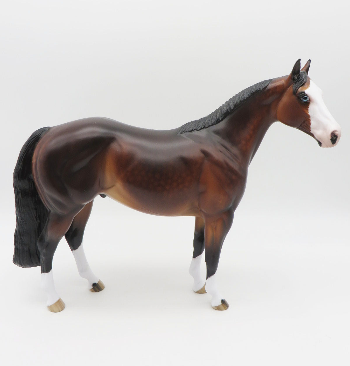 SUPERSTITION - OOAK - CUSTOM DAPPLED BAY ISH PAINTED BY SHERYL LEISURE - BEST OFFERS 10/14/22