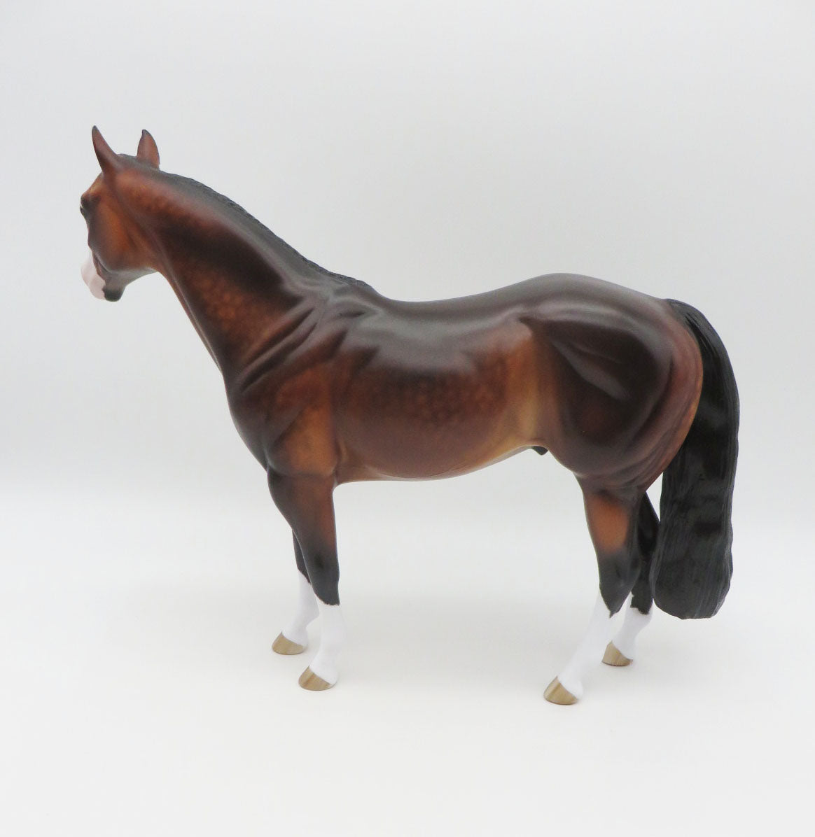 SUPERSTITION - OOAK - CUSTOM DAPPLED BAY ISH PAINTED BY SHERYL LEISURE - BEST OFFERS 10/14/22