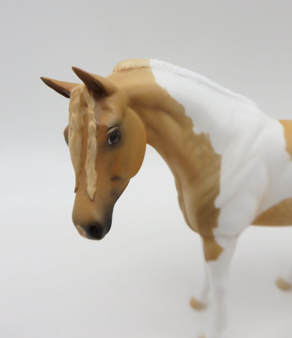 Peaches - OOAK - Dapple Palomino Arabian Pebbles by Angela Marleau -Paws & Claws 2023 - P&C 23