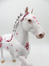 Valentine Wishes - OOAK - Decorator Trotting Drafter by Dawn Quick - Best Offers 1/16/23