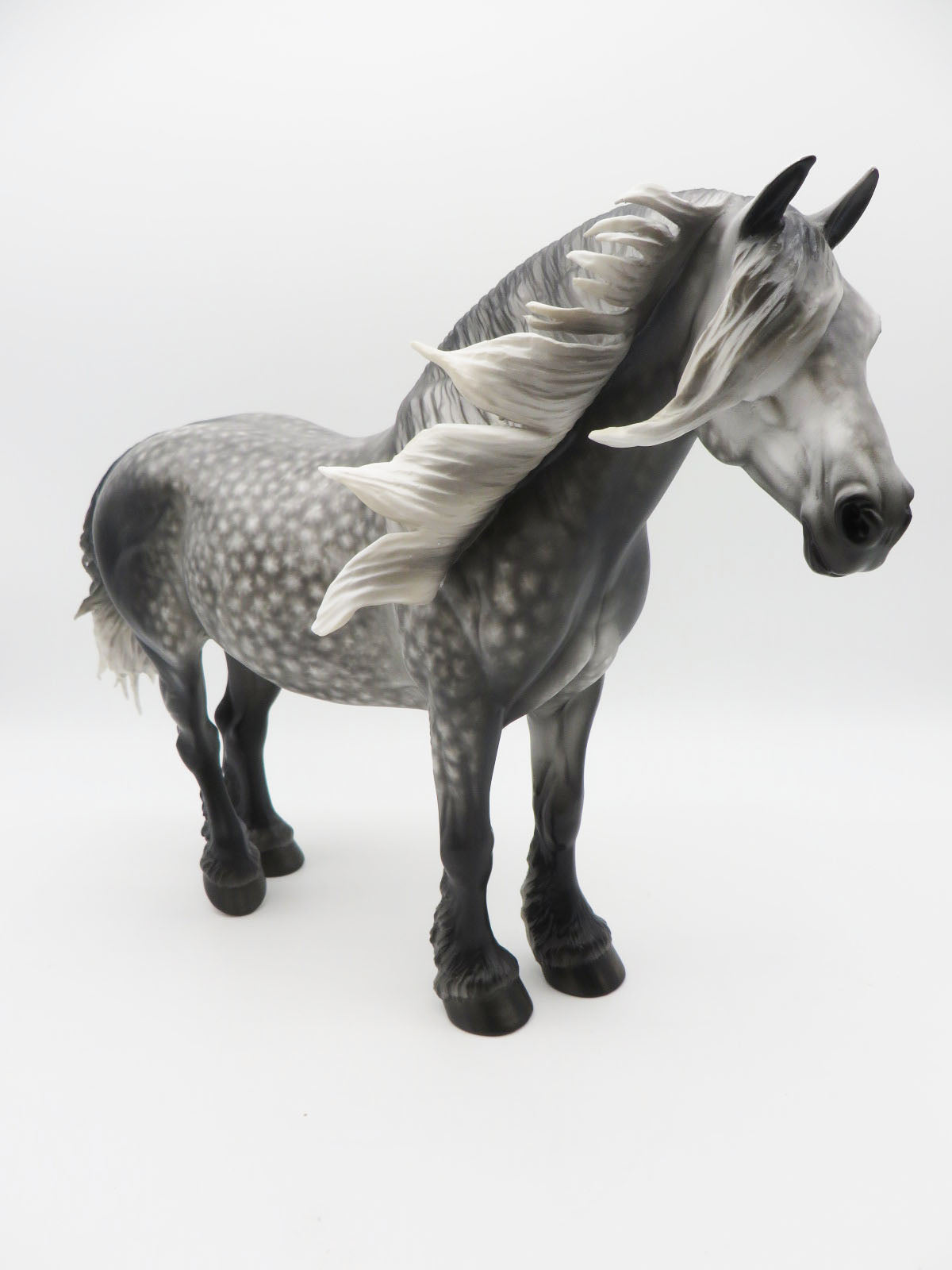 Veda-OOAK Dapple Grey Heavy Draft By Sheryl Leisure 9/26/22