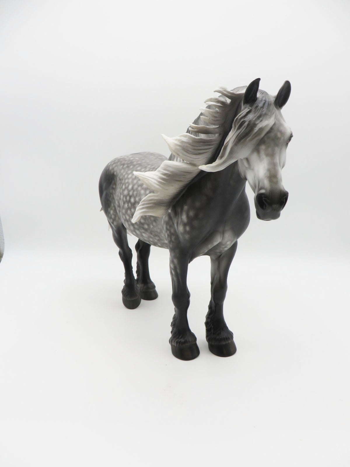 Veda-OOAK Dapple Grey Heavy Draft By Sheryl Leisure 9/26/22