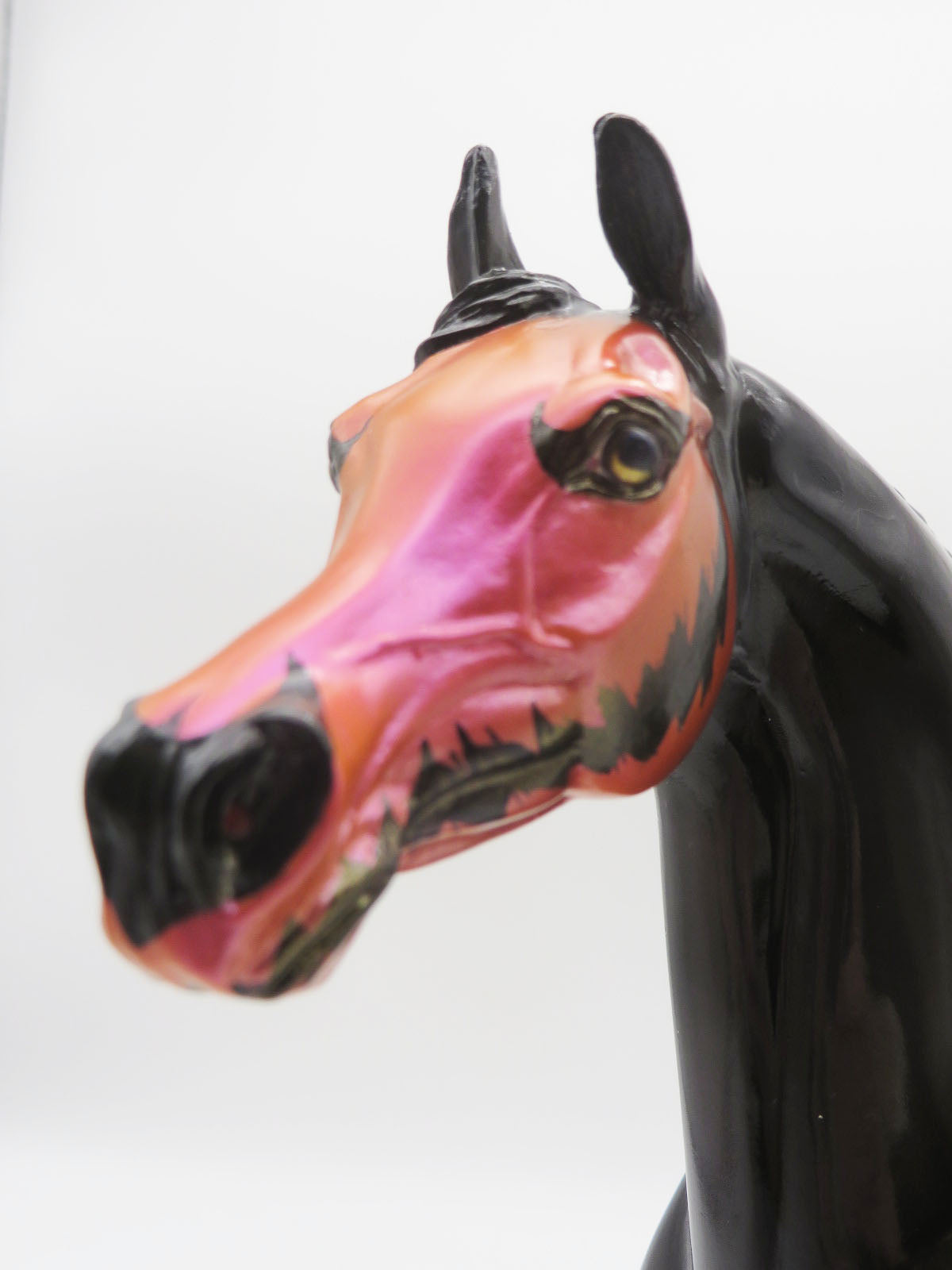 When Lights Go Out - OOAK - Sugar Skull Arabian - Painted By Ashley Palmer - MM22