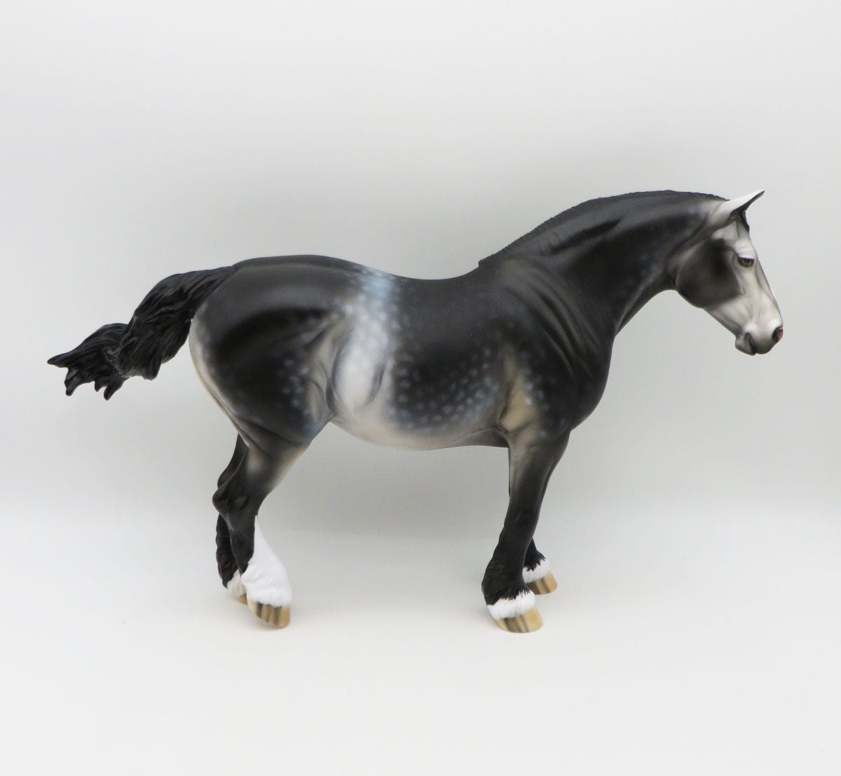 Whispers - OOAK - Dappled Grey Heavy Draft By Dawn Quick - Best Offers 1/30/23