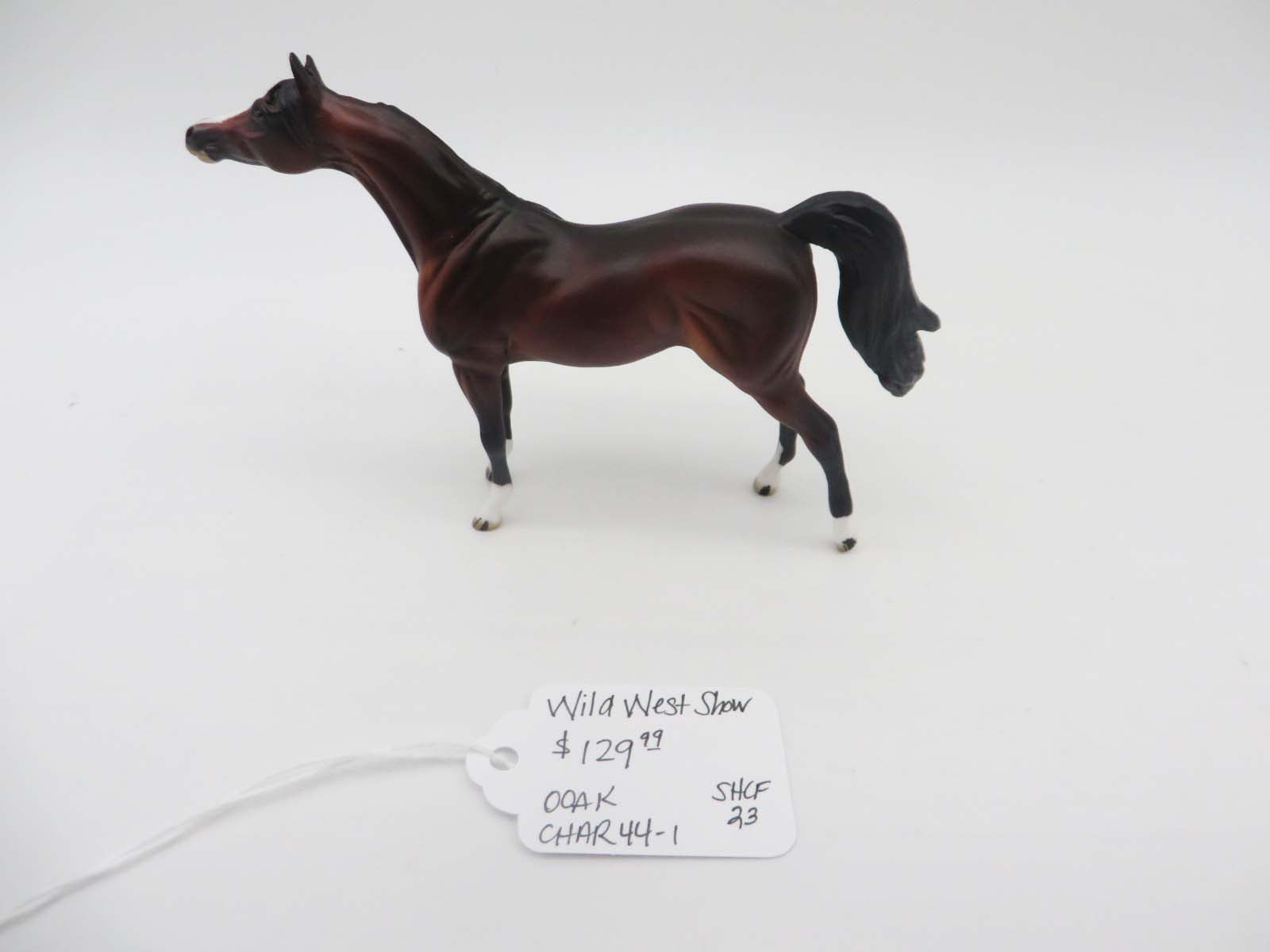 Wild West Show OOAK Bay Arabian Chip By Donna Fredley SHCF23