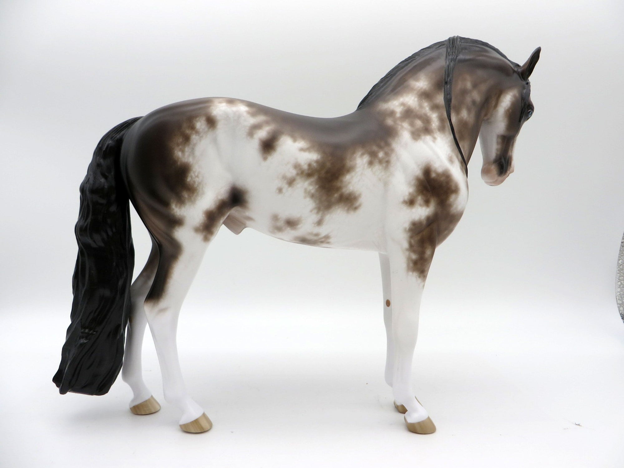 Wonder-OOAK Bay Sabino Andalusian Painted by Sheryl Leisure 11/22/21