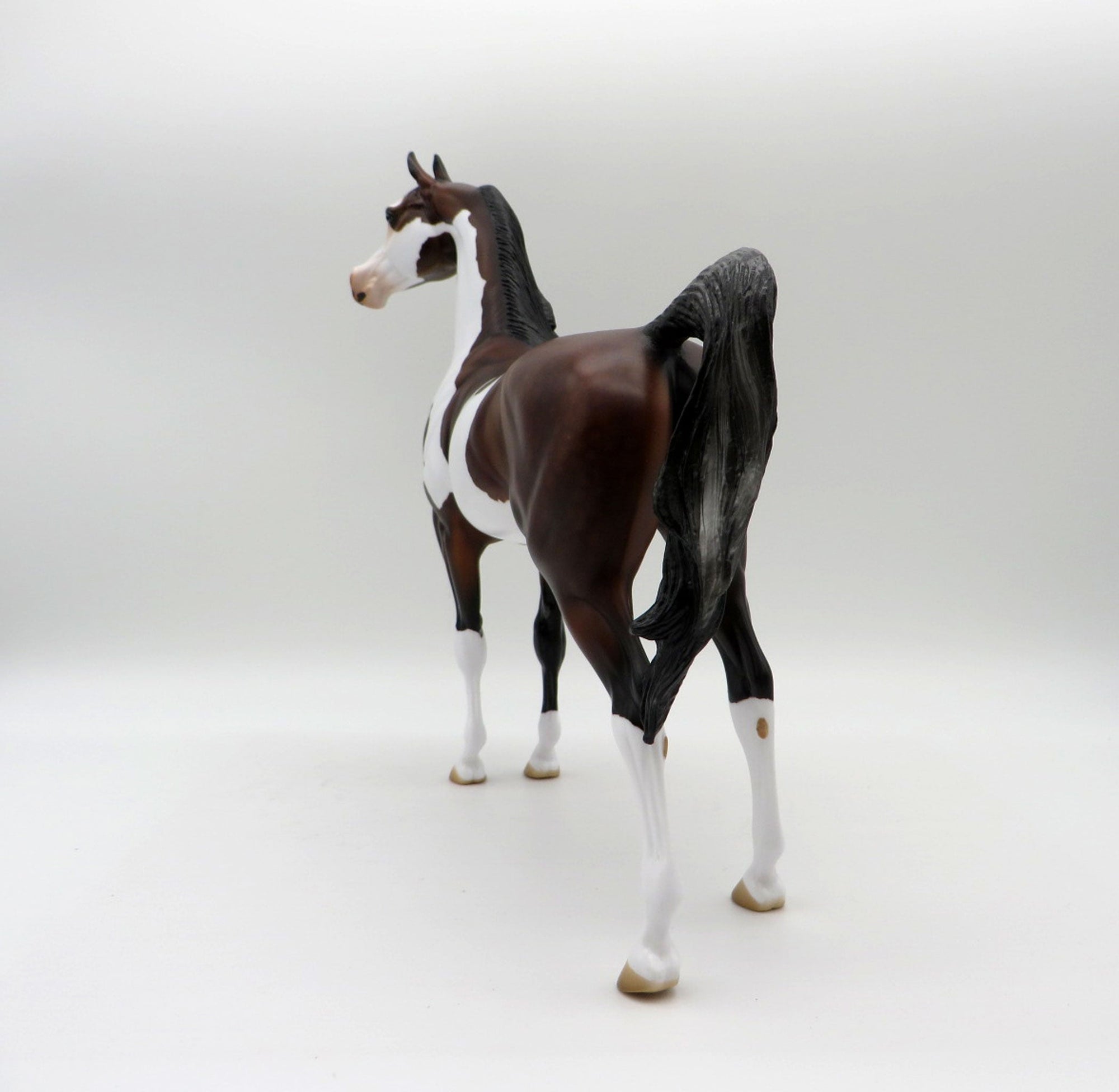 Zin Fadel-OOAK Dapple Bay Pinto Painted by Audrey Dixon 5/21/21