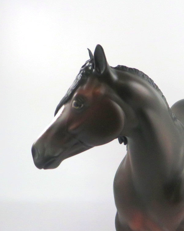 ALDA-OOAK STAR DAPPLE BAY ISH MODEL HORSE 2/20/20