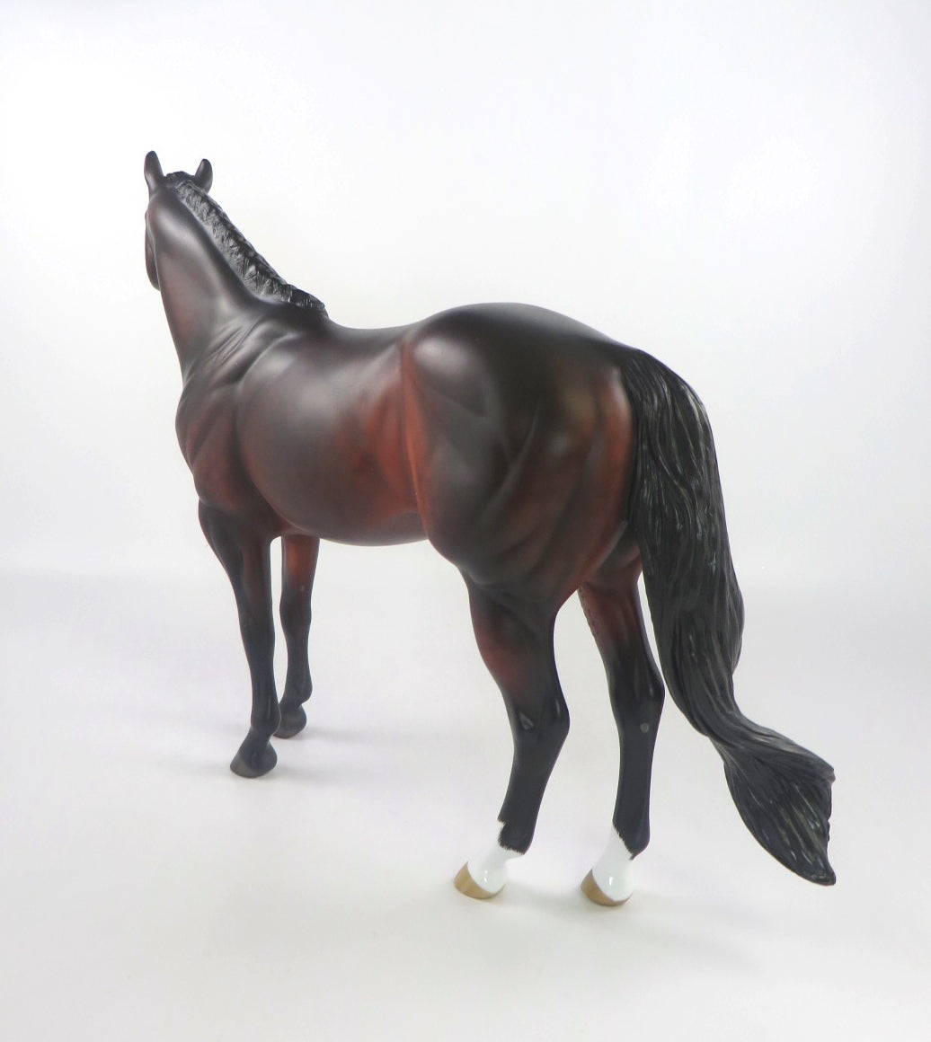 ALDA-OOAK STAR DAPPLE BAY ISH MODEL HORSE 2/20/20