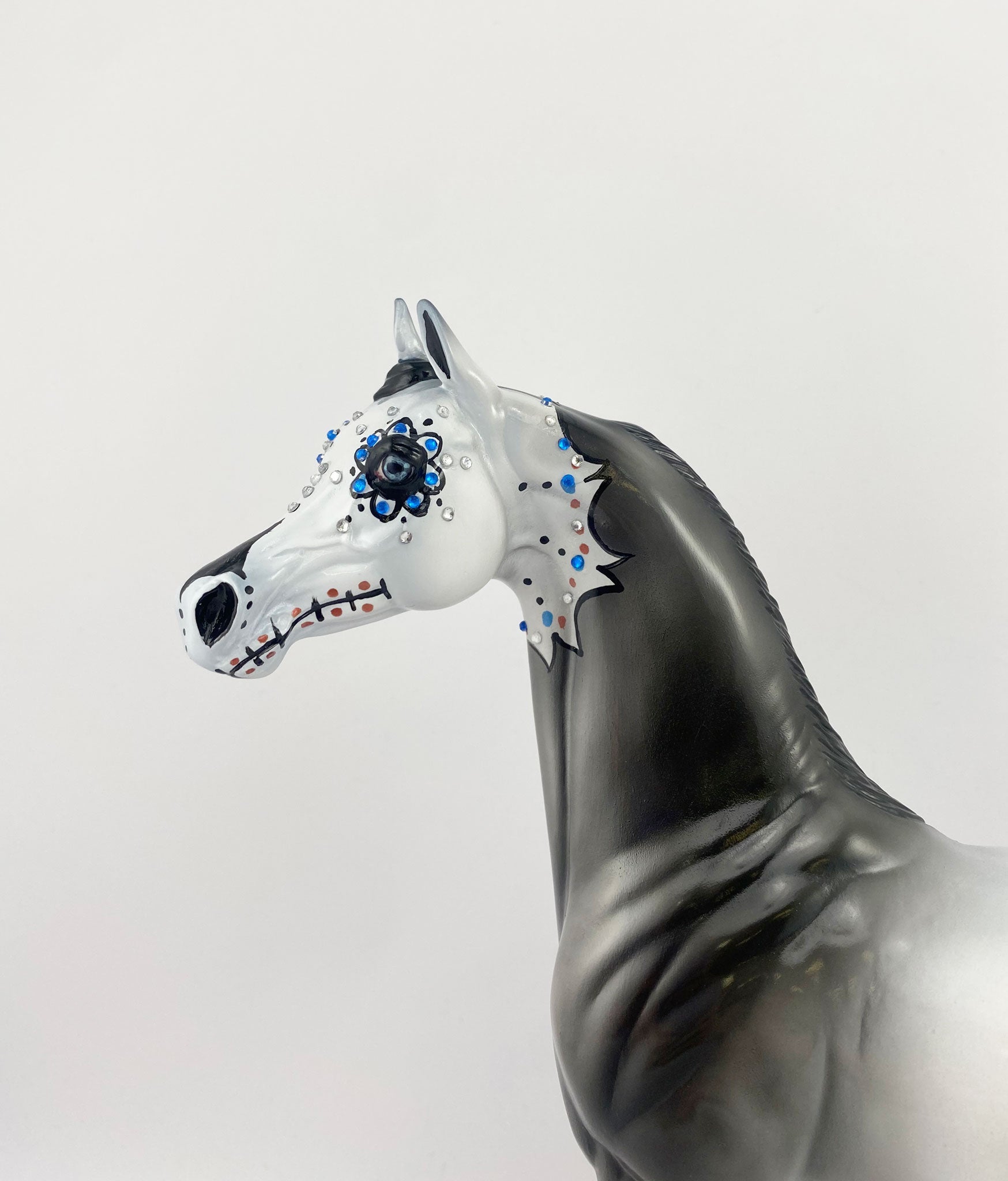 Alwar-OOAK Sugar Skull Arabian By Dawn Quick MM 2020