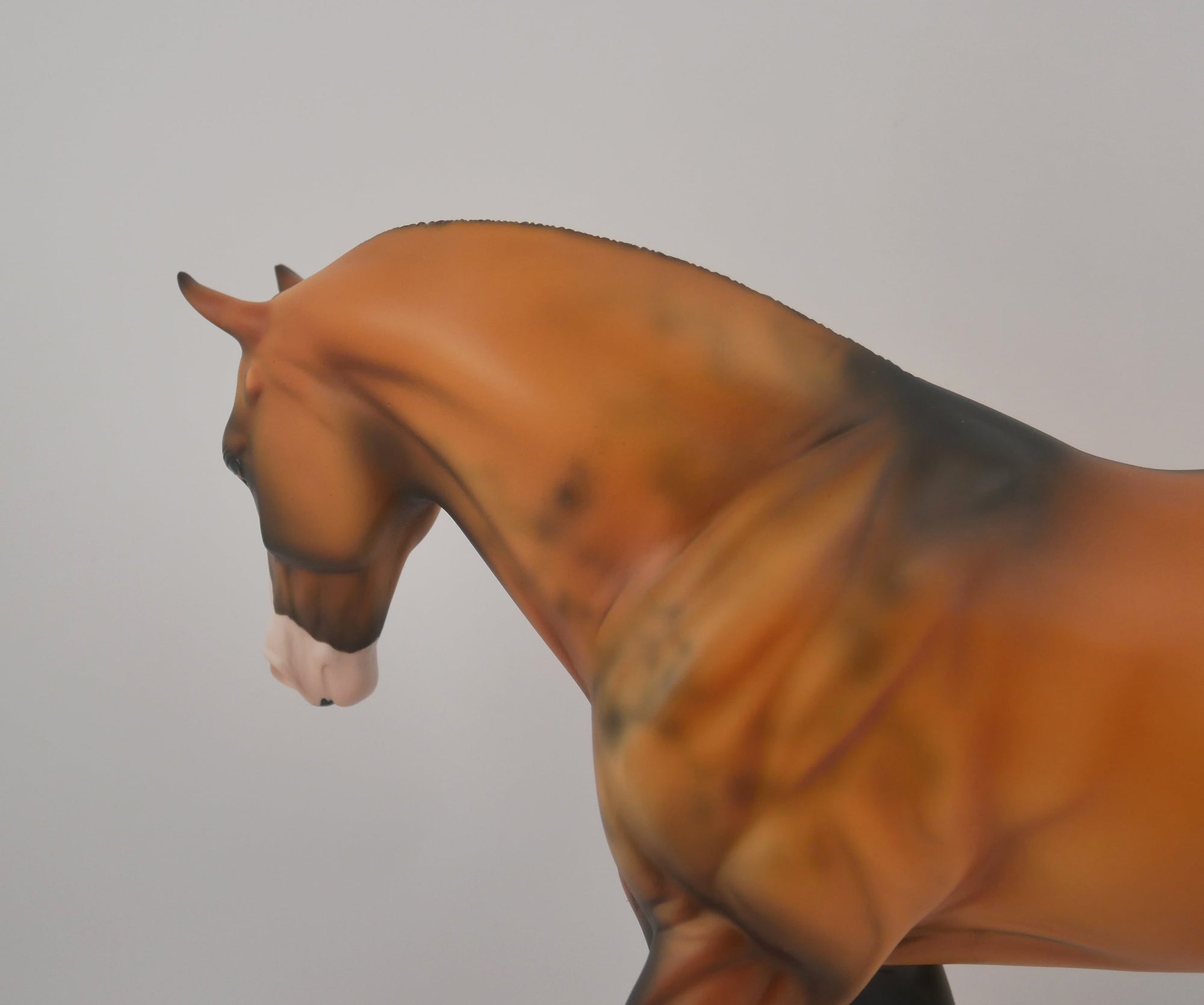 Amedeo-OOAK Buckskin Irish Draft By Dawn Quick