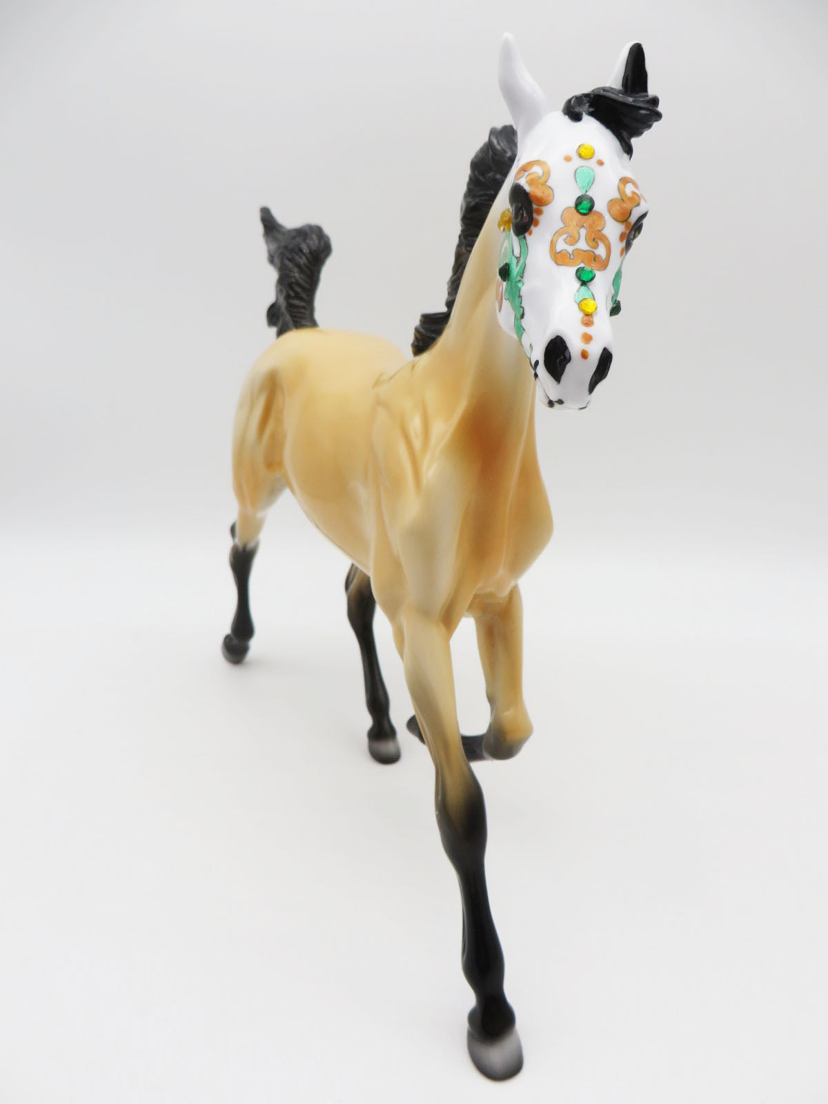 Angelito - OOAK Sugar Skull Yearling Horse By Dawn Quick
