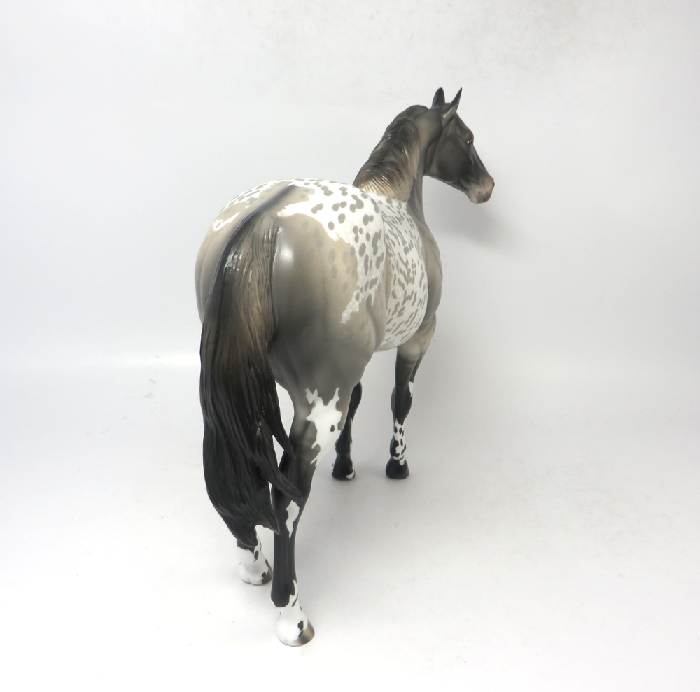 GENE WILDER-OOAK GRULLA APPALOOSA ISH CUSTOM BY AUDREY DIXON MW19