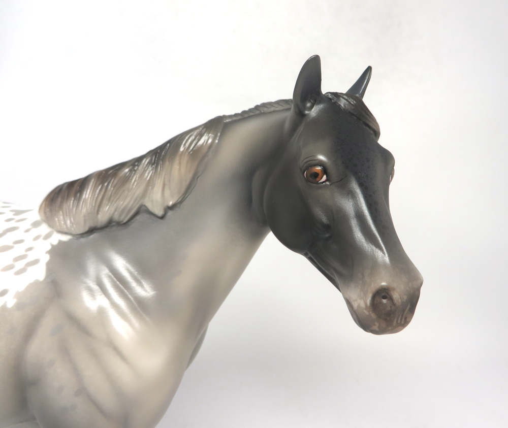 GENE WILDER-OOAK GRULLA APPALOOSA ISH CUSTOM BY AUDREY DIXON MW19