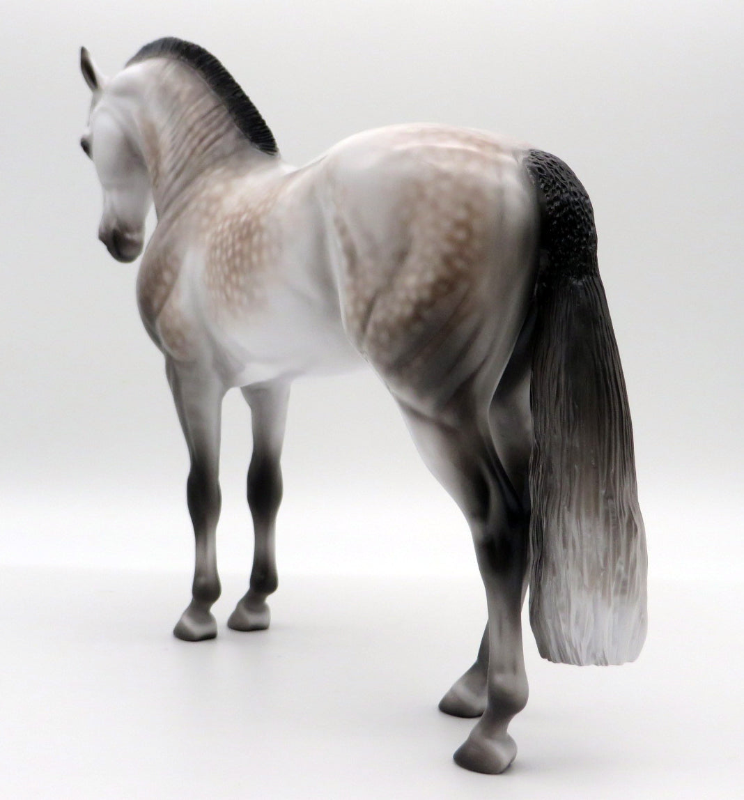 Arcadia-OOAK Dapple Grey Andalusian By Caroline Boydston 10/4/21