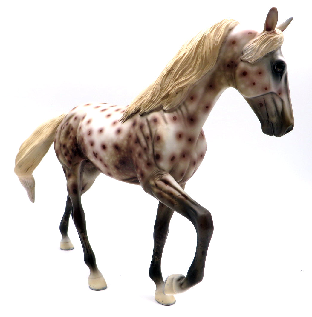 Biohazard - OOAK Appaloosa TWH Painted by Al Katt MM 21
