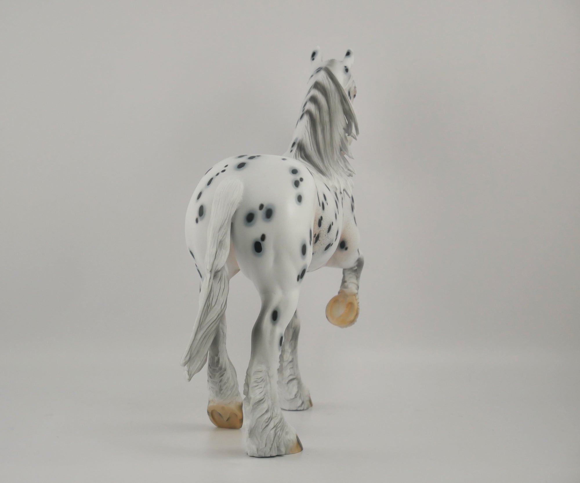 BISTRE-OOAK LOUD APPALOOSA TROTTING DRAFT BY DAWN QUICK