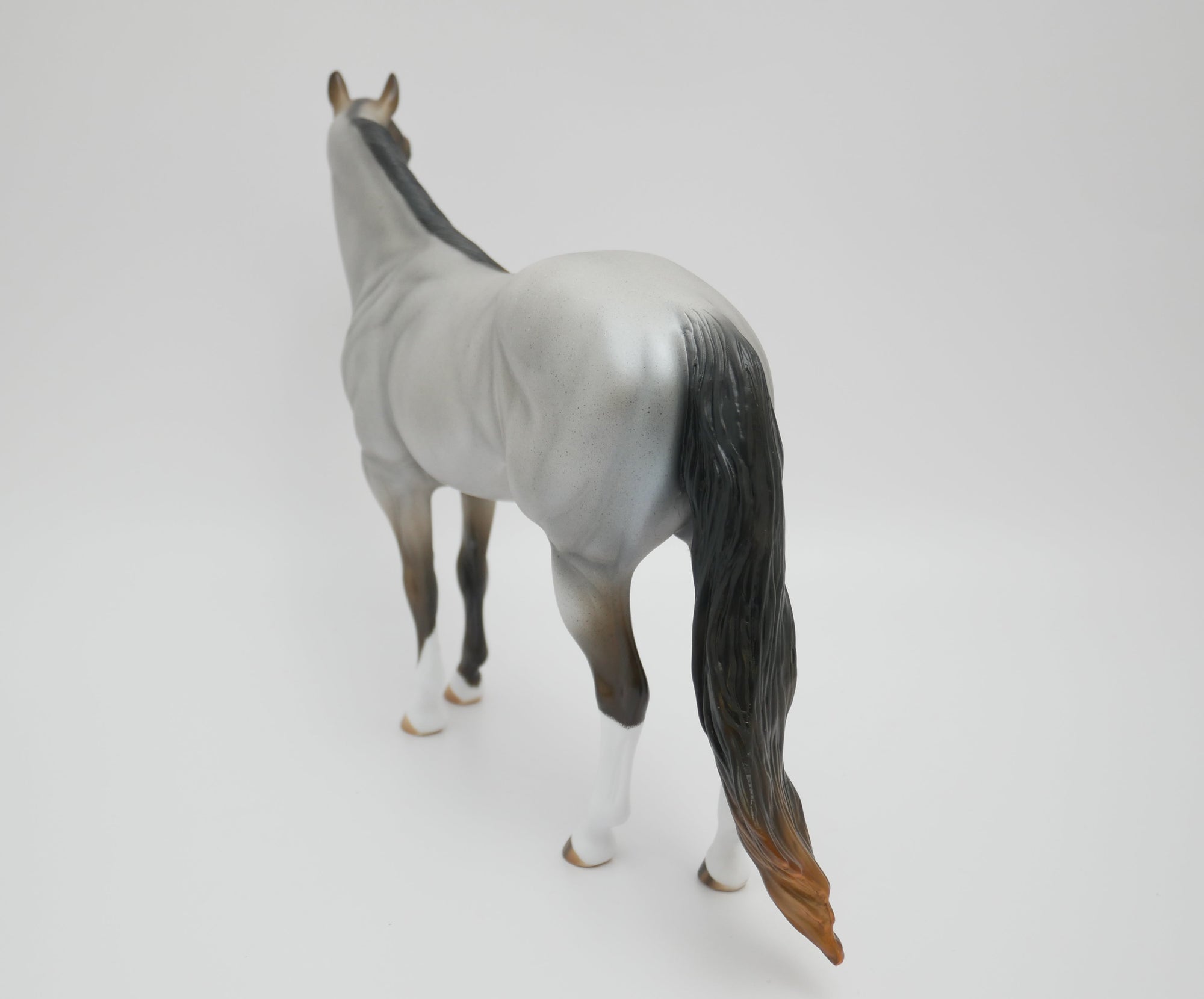 BLUE SKIES-OOAK ROAN ISH MODEL HORSE 3/12/20