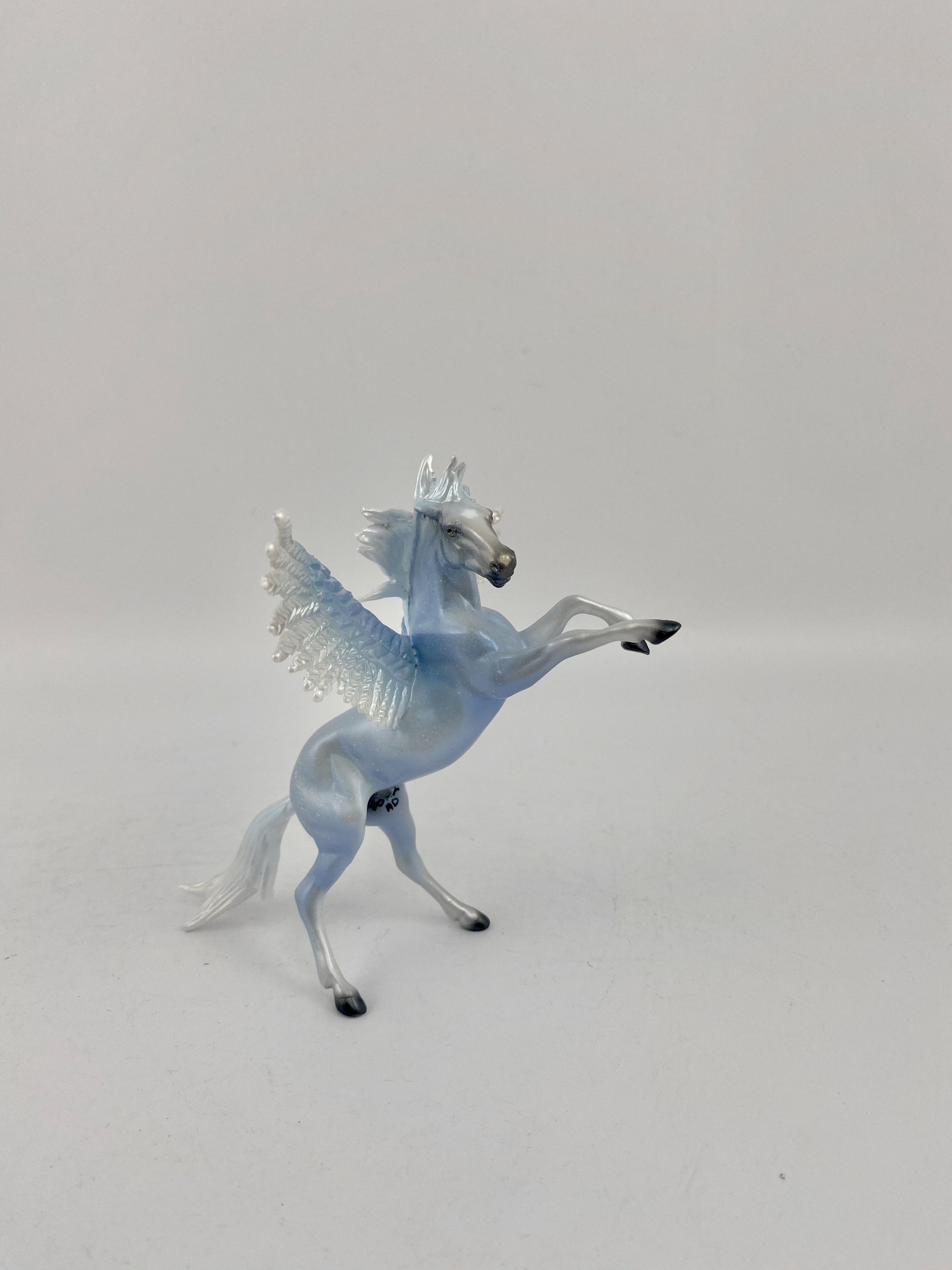 BLUE SKY-REARING CHIP PEGASUS BY AUDREY DIXON
