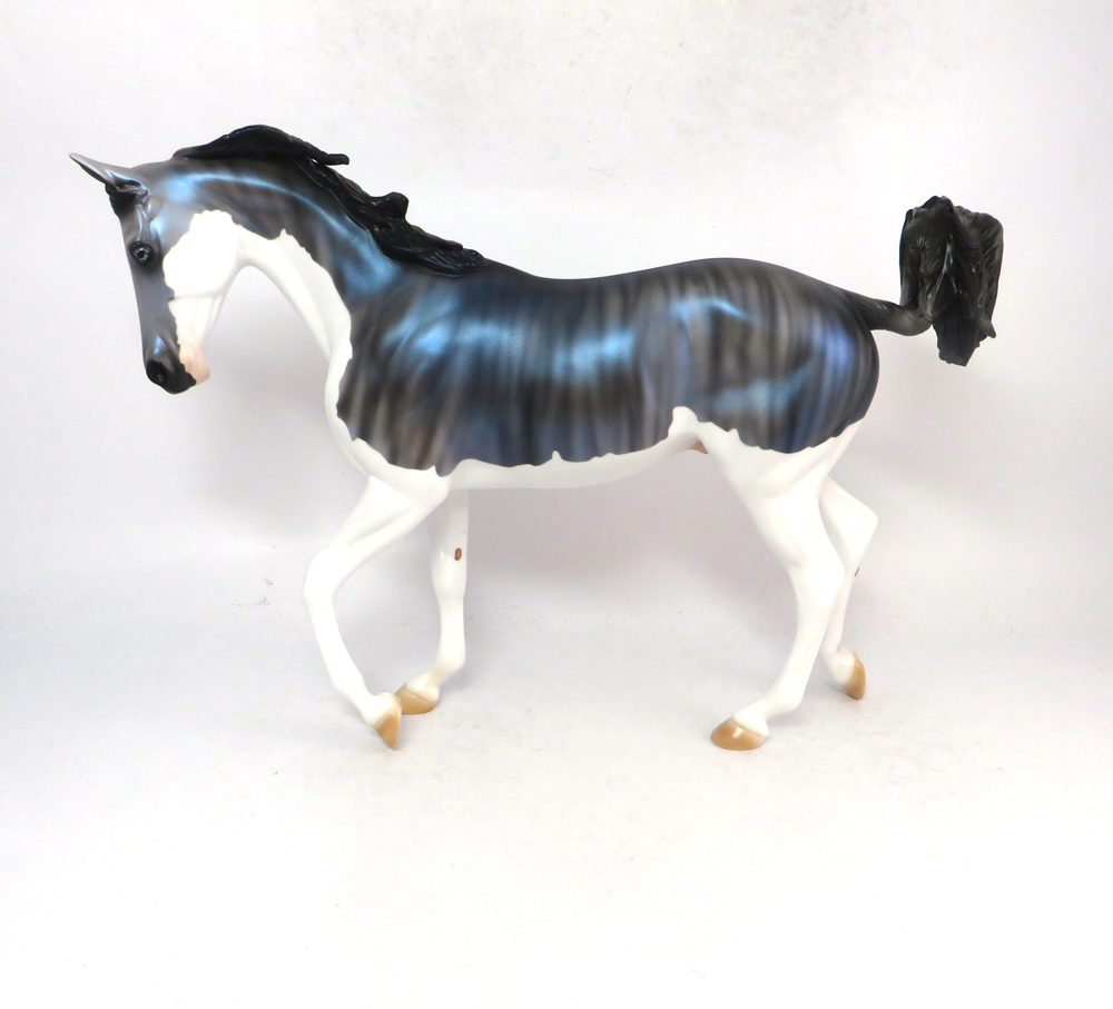 BLITZ- OOAK TIGER BRINDLE SPLASH PATTERN THOROUGHBRED EA19
