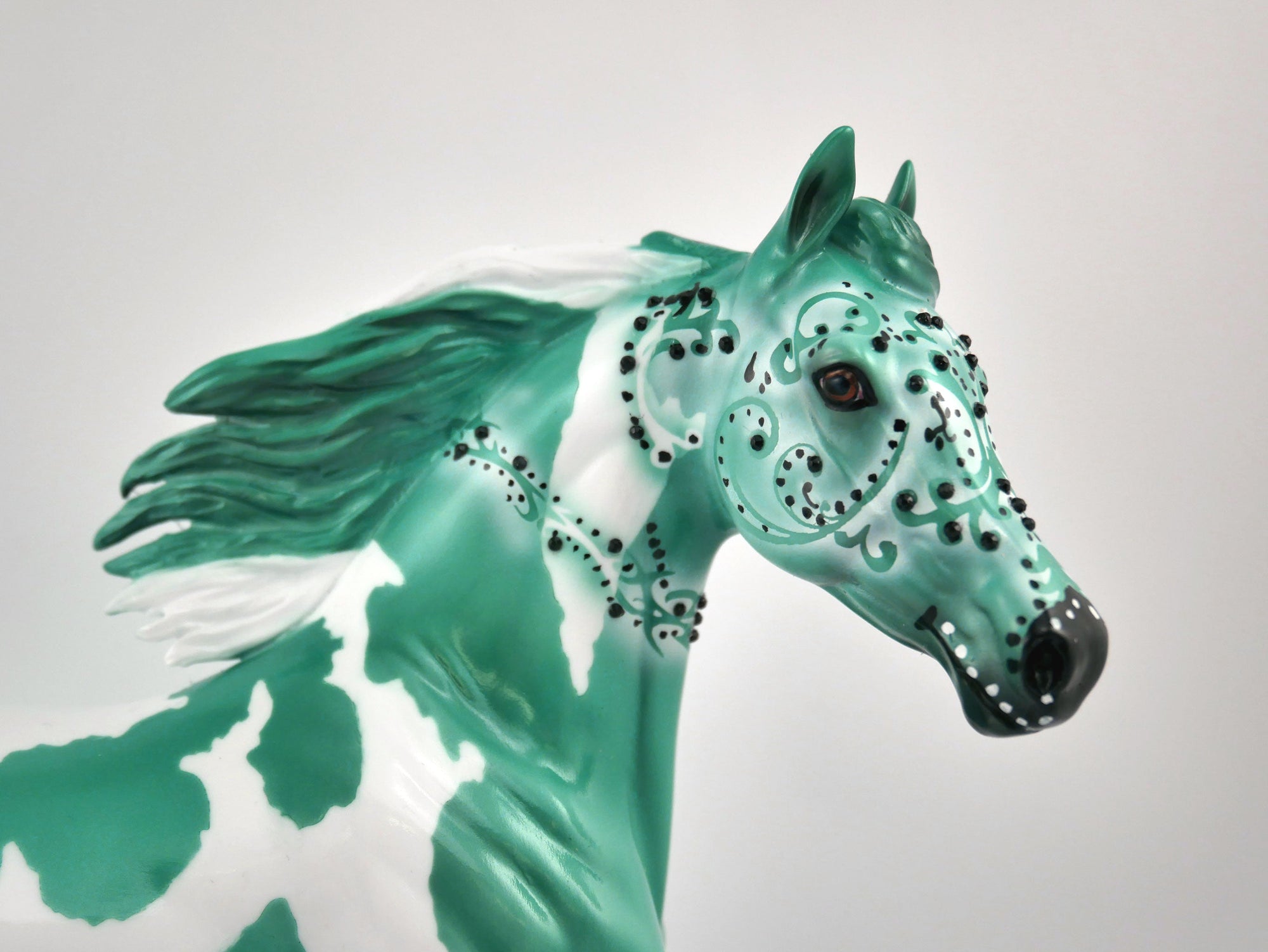 Brisa-OOAK Sugar Skull Arabian Mare Sugar Skull by Dawn Quick MM 2020