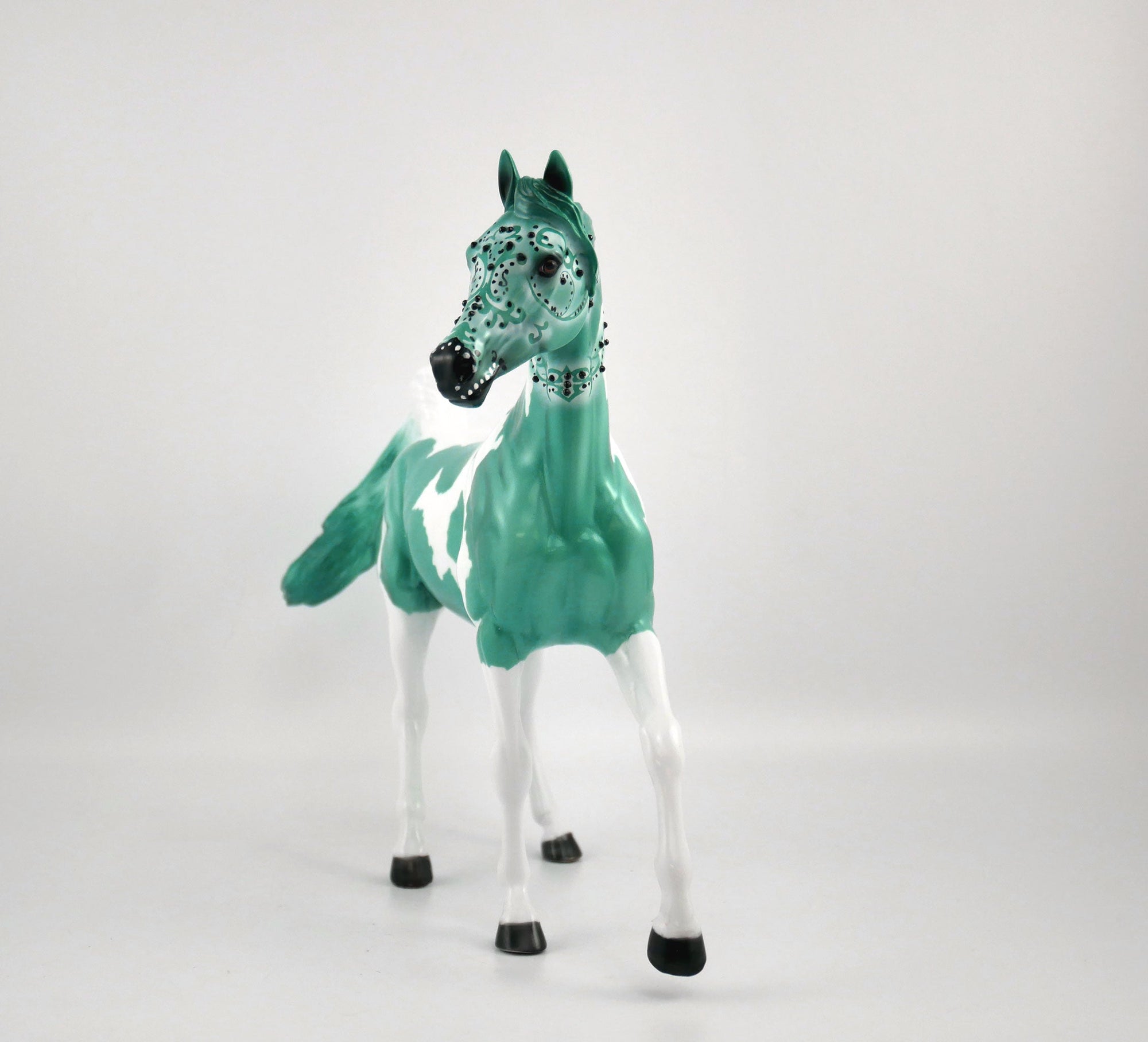 Brisa-OOAK Sugar Skull Arabian Mare Sugar Skull by Dawn Quick MM 2020