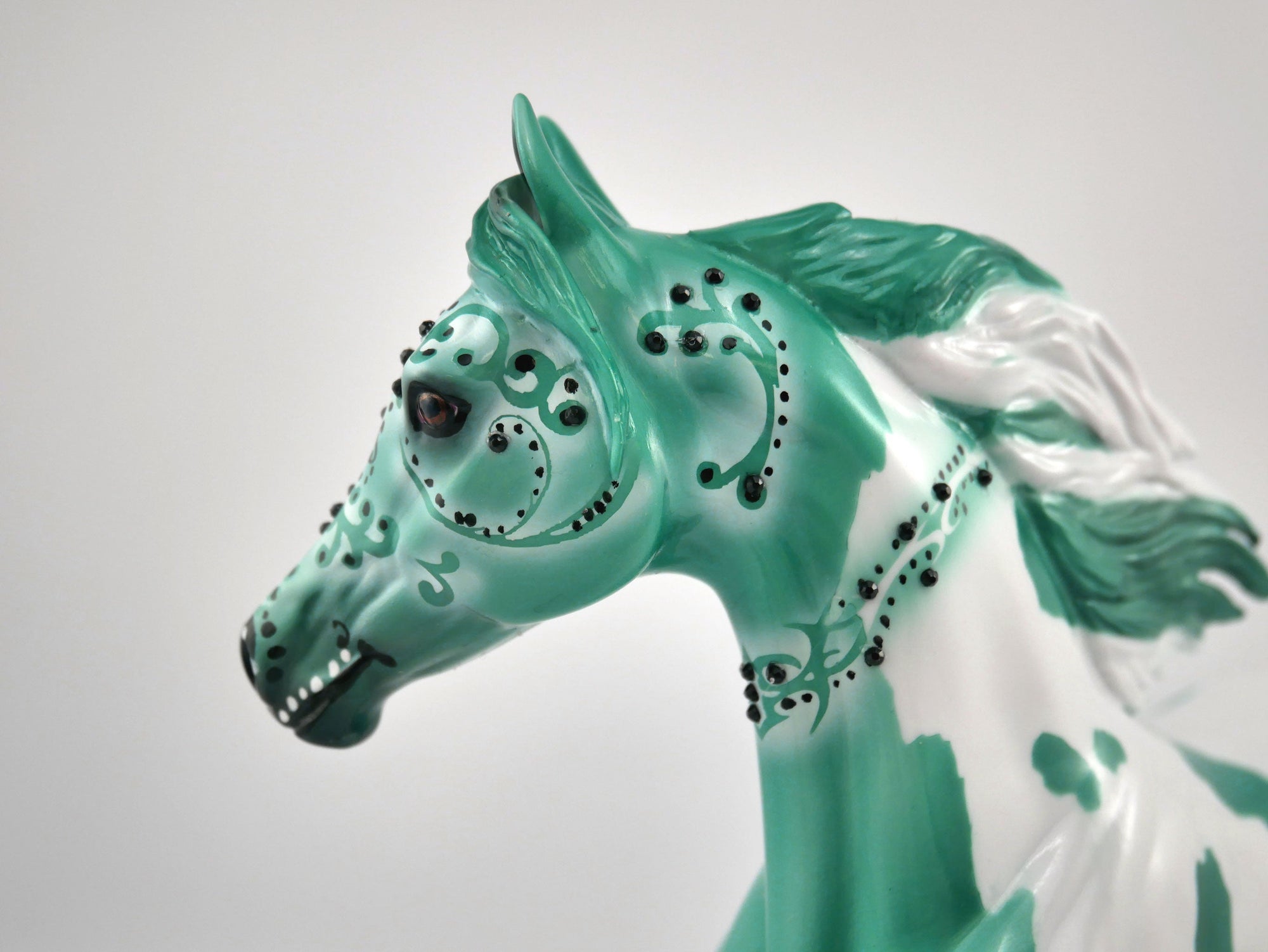 Brisa-OOAK Sugar Skull Arabian Mare Sugar Skull by Dawn Quick MM 2020