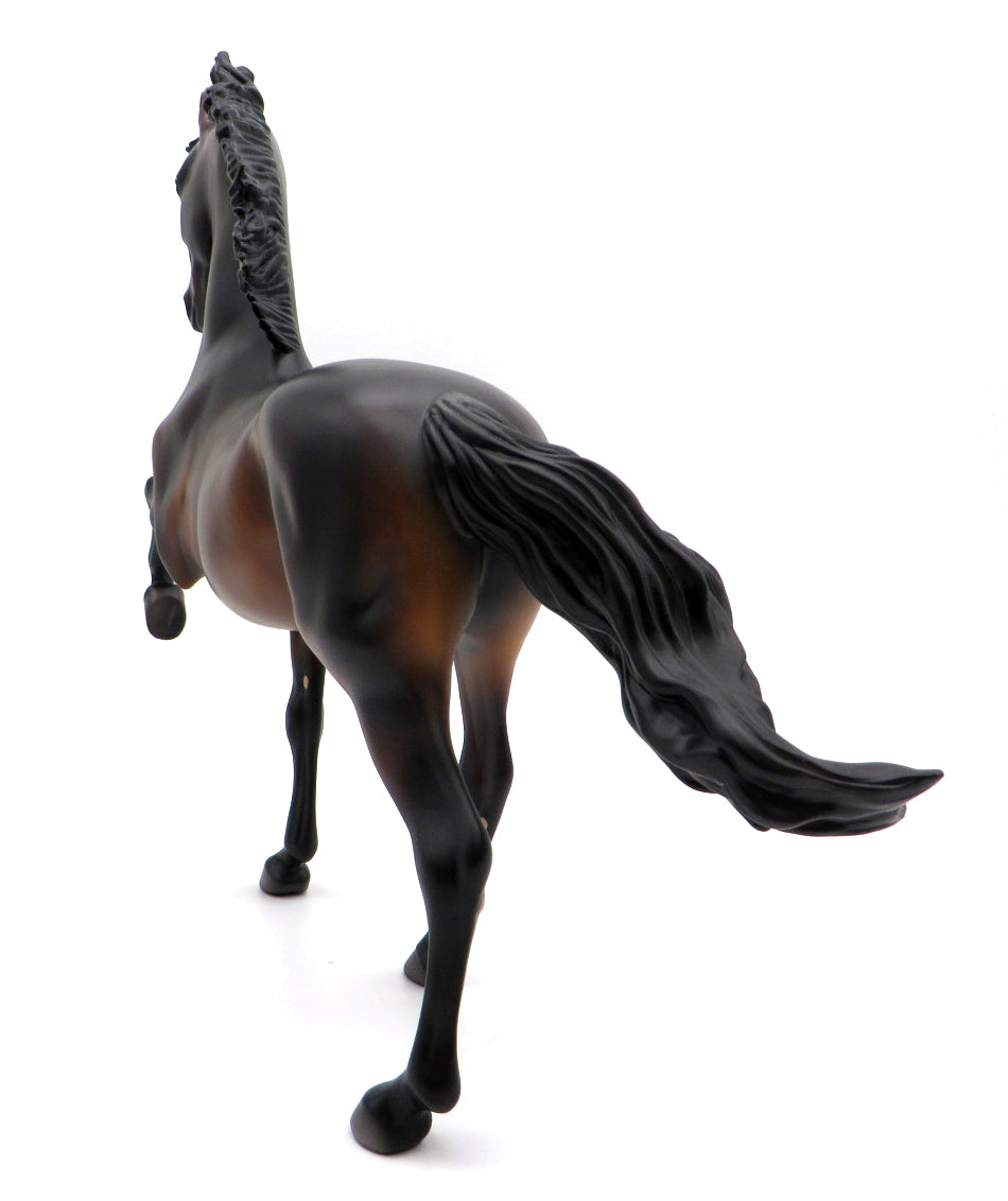 Calabasas-OOAK Dapple Bay Saddlebred by Caroline Boydston 10/11/21