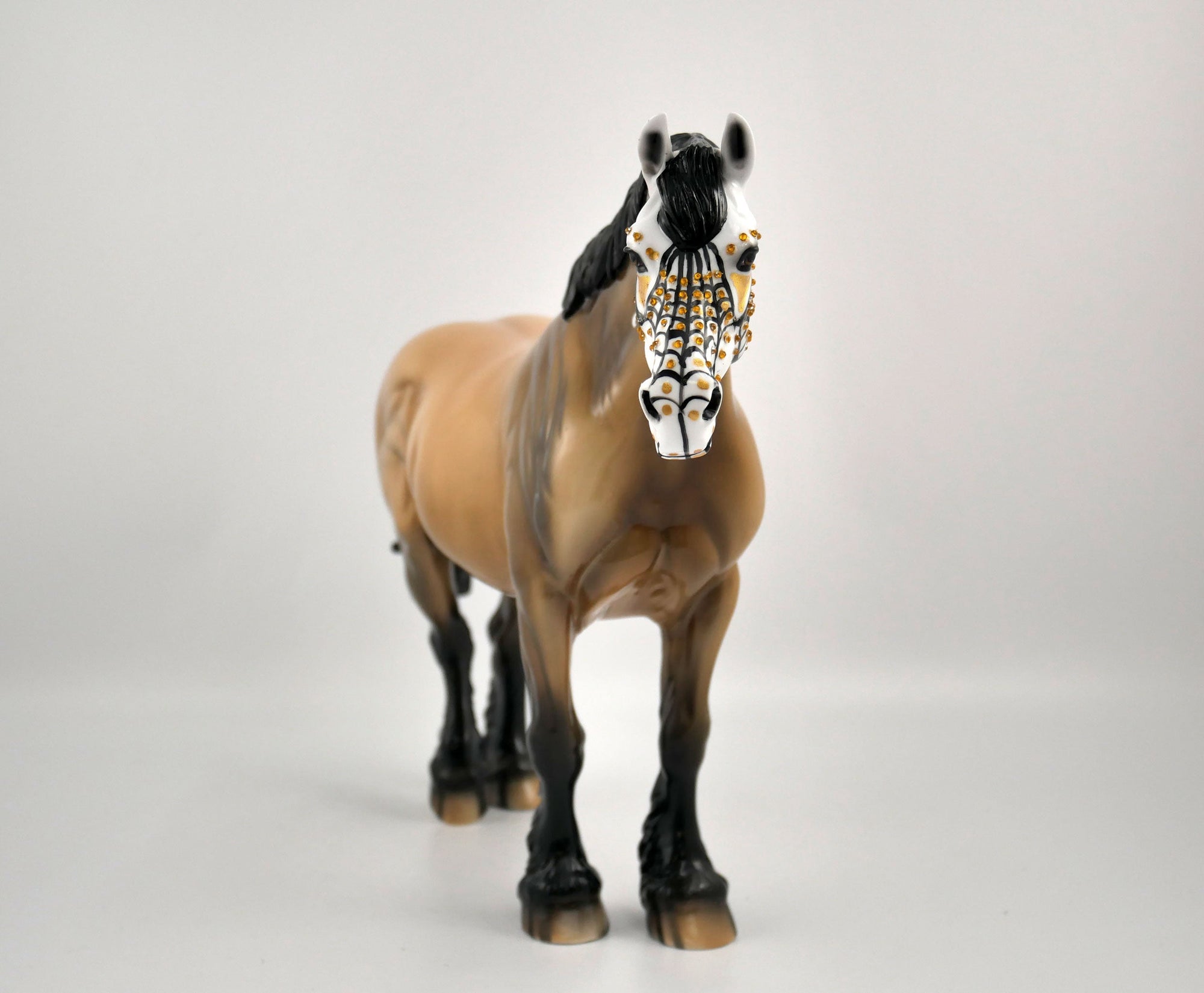 Calida- OOAK Sugar Skull Heavy Draft Horse By Dawn Quick MM 2020