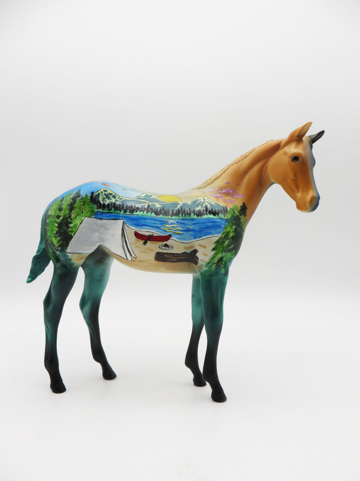 CAMPING DAY-N-NITE - OOAK - DECORATOR WEANLING BY JAS FANNING