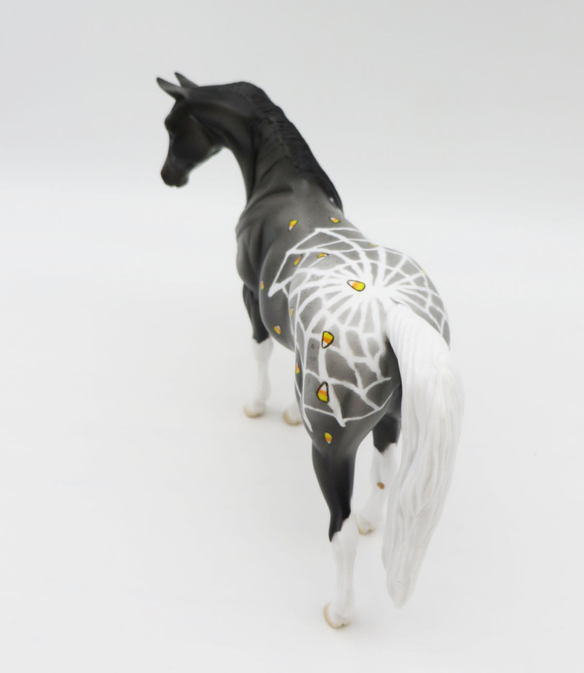 Candy - OOAK - Halloween Decorator Pebble Arabian - Painted by Jess Hamill - MM22