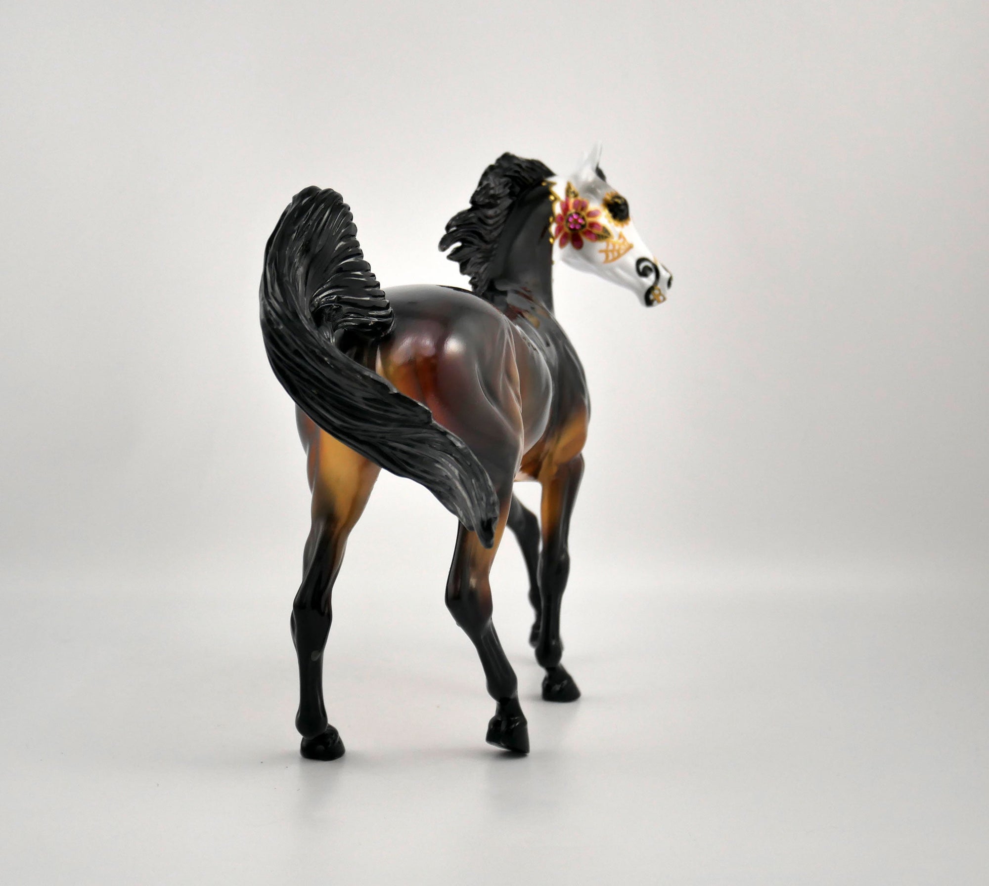 Carmello-OOAK Sugar Skull Arabian Mare By Dawn Quick MM 2020