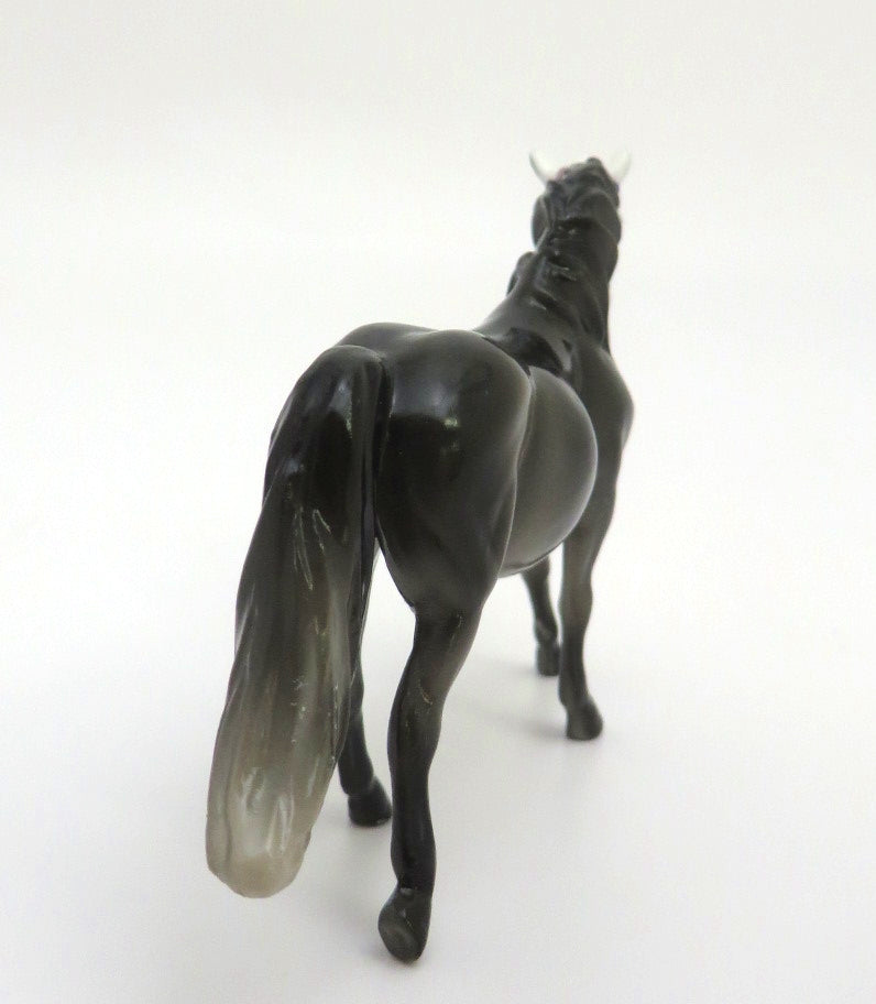 CARMEN-OOAK PONY DECORATOR SUGAR SKULL CHIP BY DAWN QUICK EA20