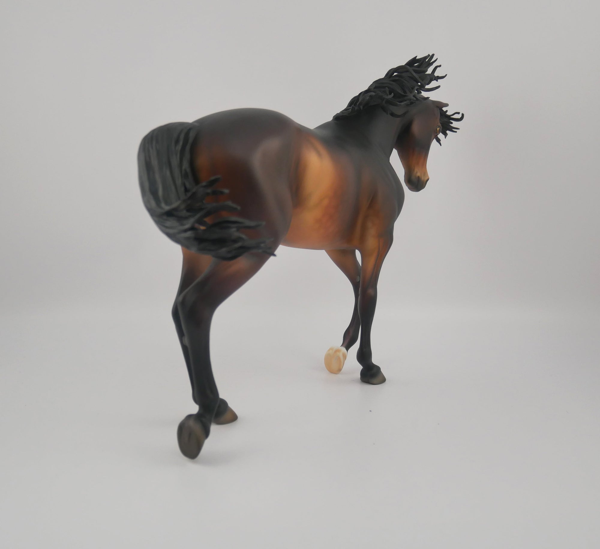 Carpe Diem-OOAK Dapple Bay Thoroughbred by Dawn Quick