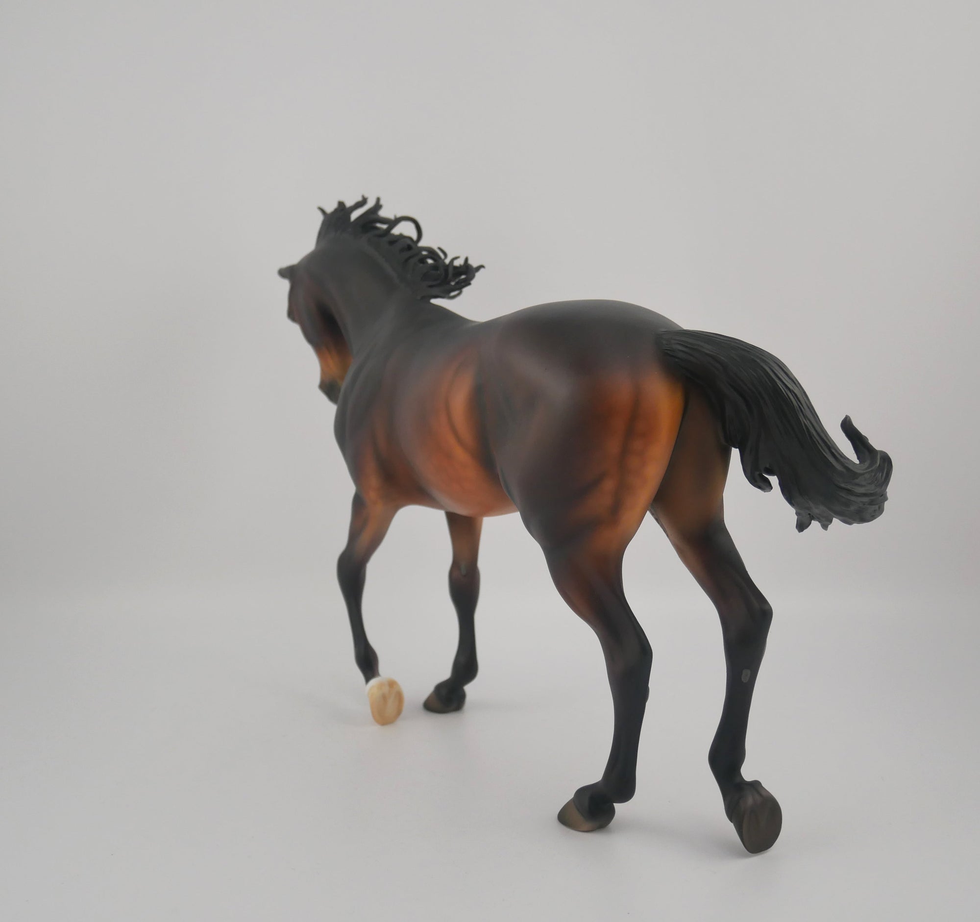 Carpe Diem-OOAK Dapple Bay Thoroughbred by Dawn Quick