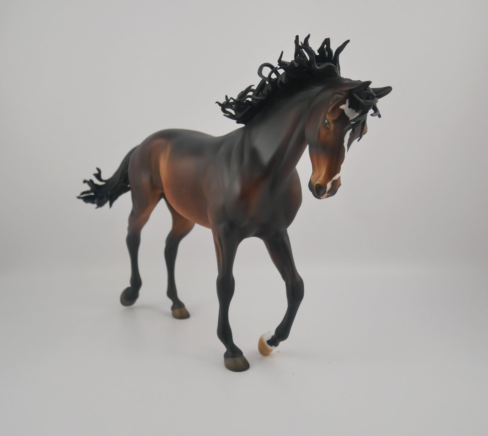 Carpe Diem-OOAK Dapple Bay Thoroughbred by Dawn Quick