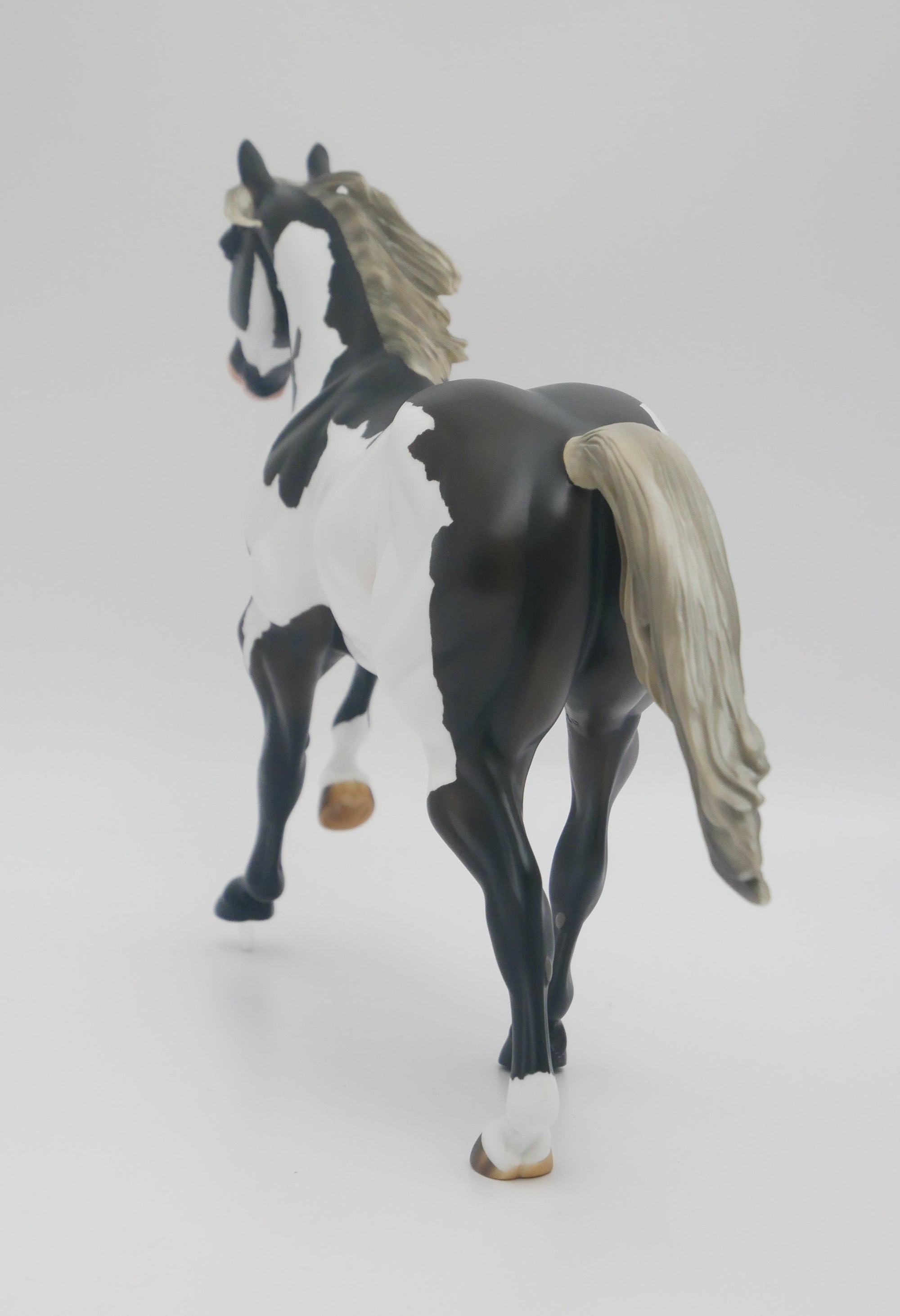 CASTLE ROCK - OOAK BLUE TAFFY PINTO FOUNDATION QUARTER HORSE BY AUDREY DIXON 3/16/20