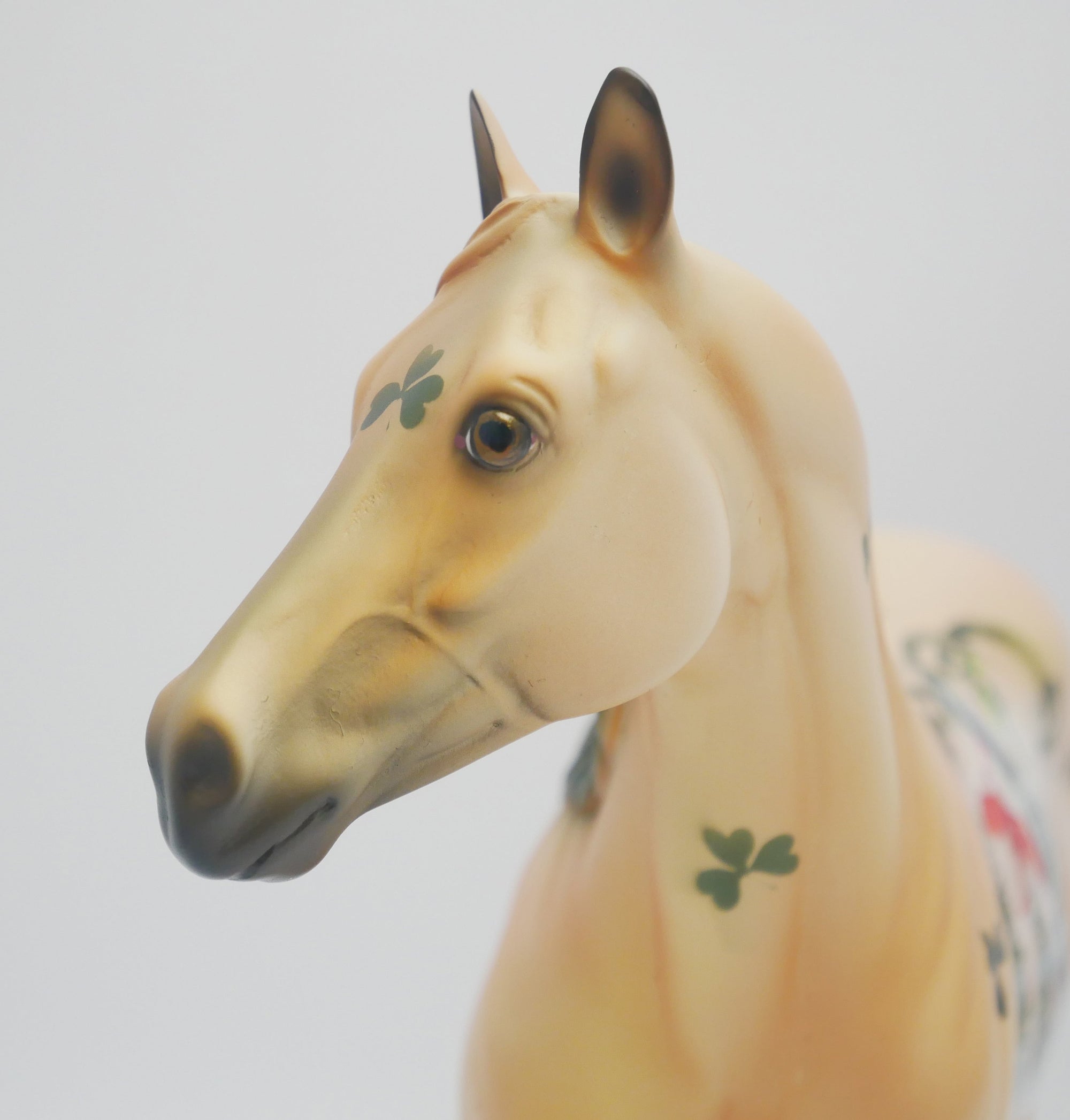 CELTIC CHARM - OOAK CELTIC CASTLE WITH DRAGONS ISH MODEL HORSE 3/13/20