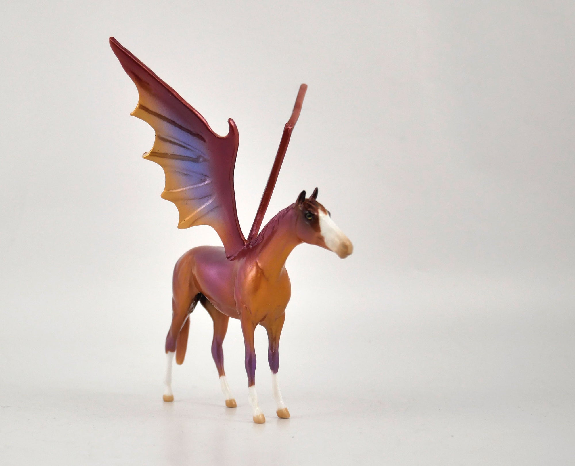 Chaos-OOAK Thoroughbred Bat Chip By Audrey Dixon MM 2020