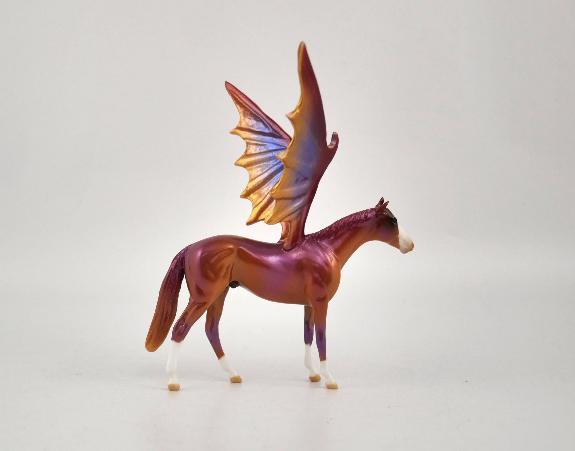 Chaos-OOAK Thoroughbred Bat Chip By Audrey Dixon MM 2020
